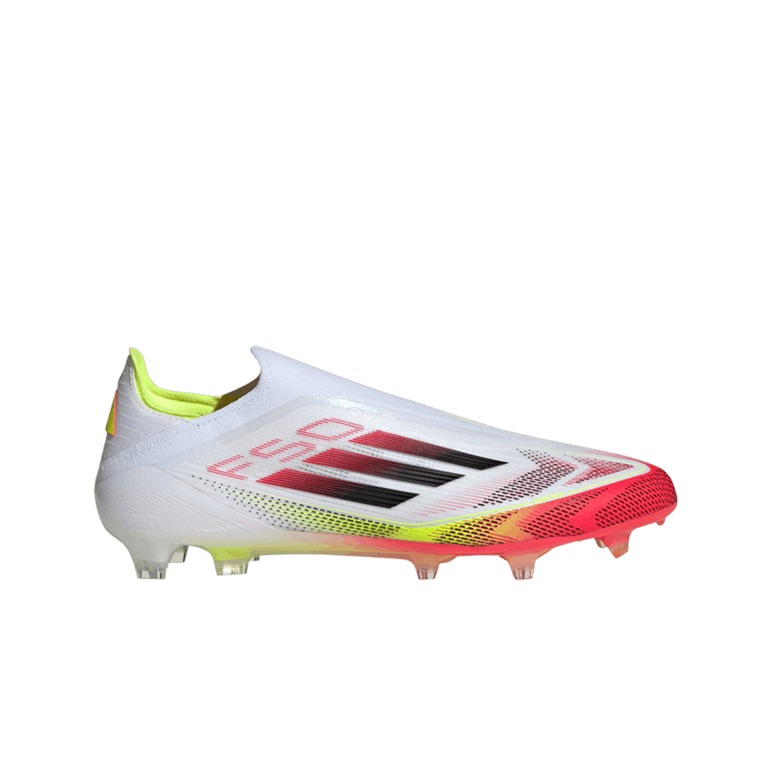 아디다스 F50 엘리트 레이스리스 FG 클라우드 화이트 코어 블랙(Adidas F50 Elite Laceless FG Cloud White Core Black)