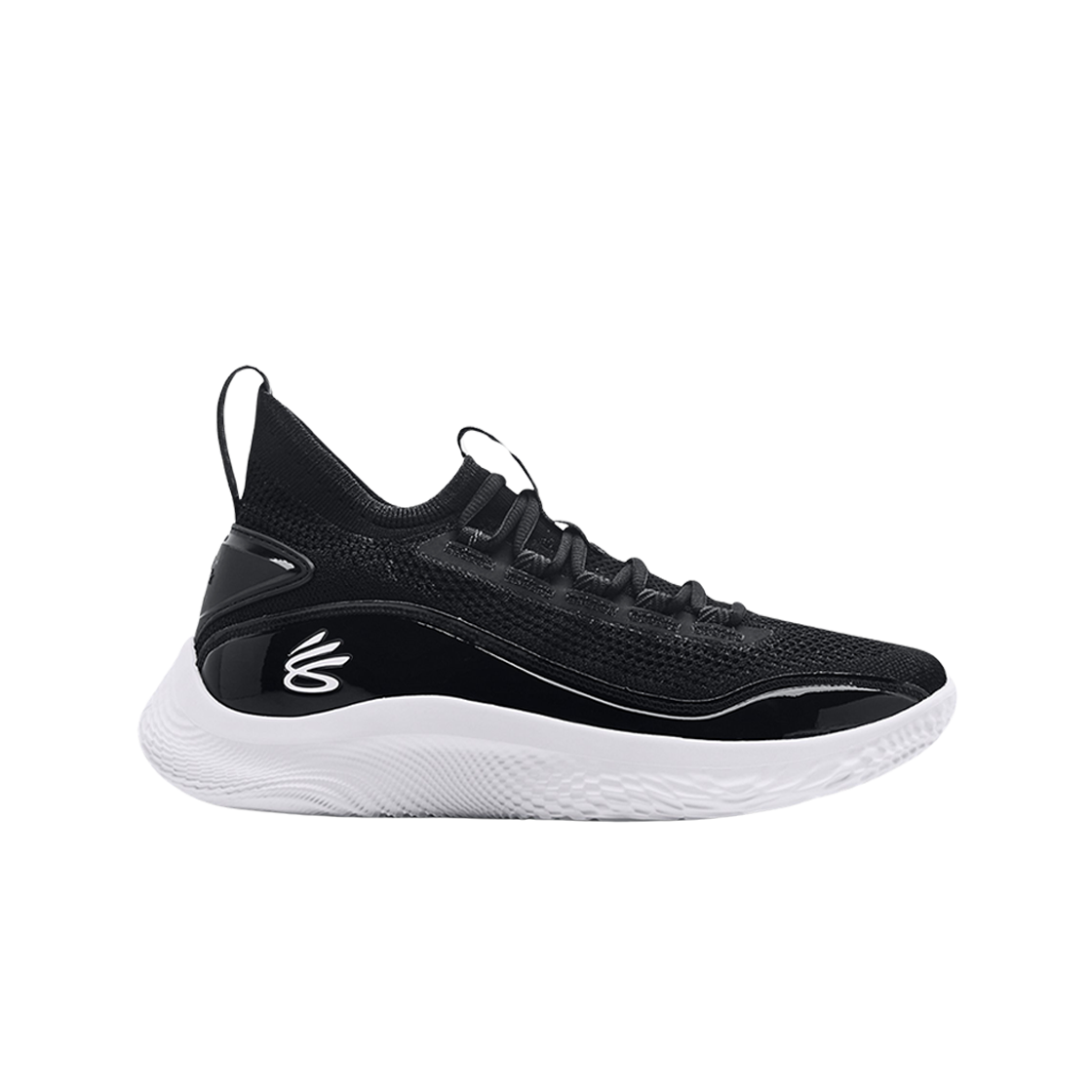 3024785-010 Under Armour Curry Flow 8 Black White