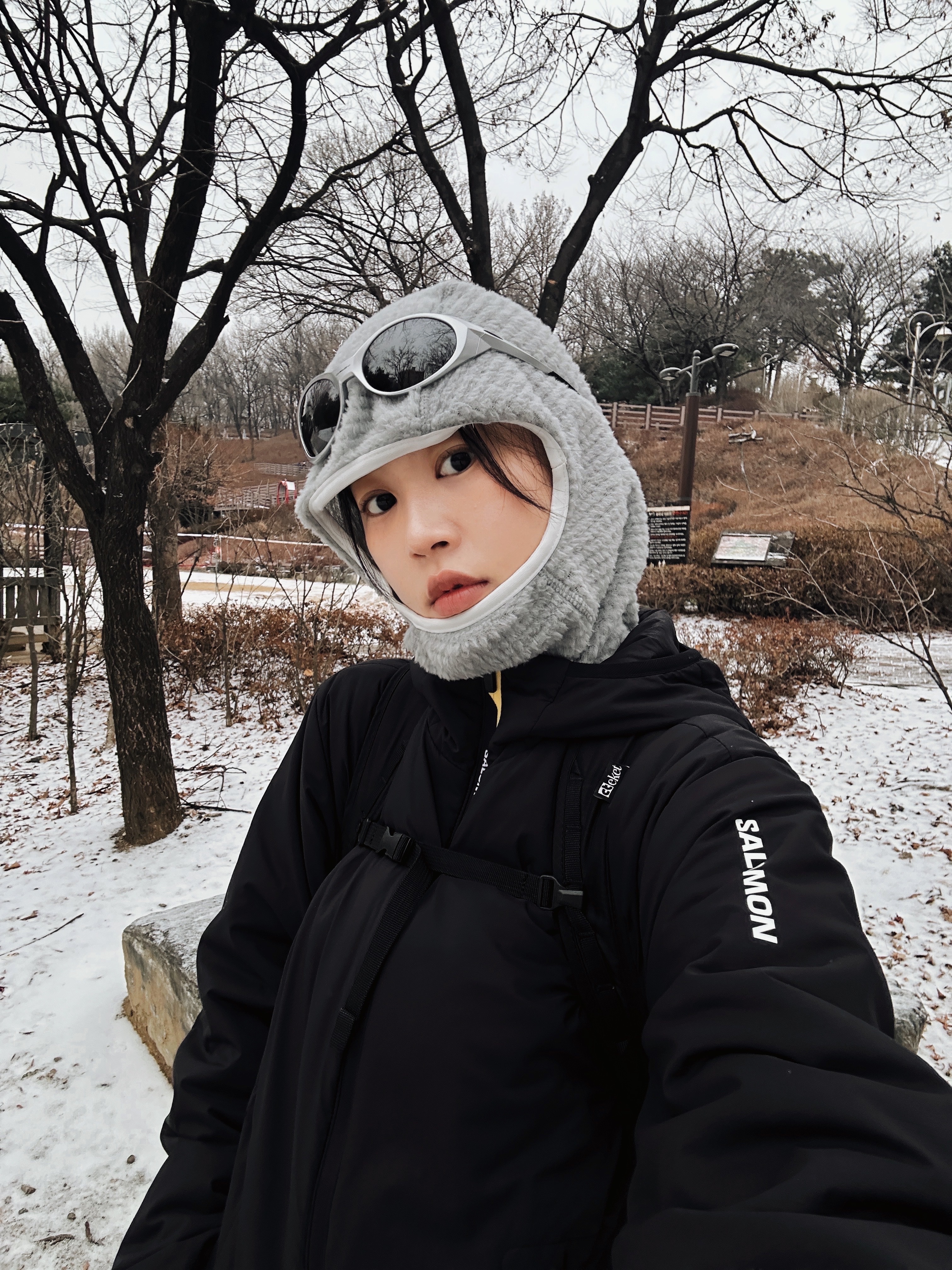 Oakley Eye Jacket Redux Silver Frame Prizm Black Polarized Lenses High Bridge Fit, Salomon Modisay Jacket Black 착용 스타일 - 3