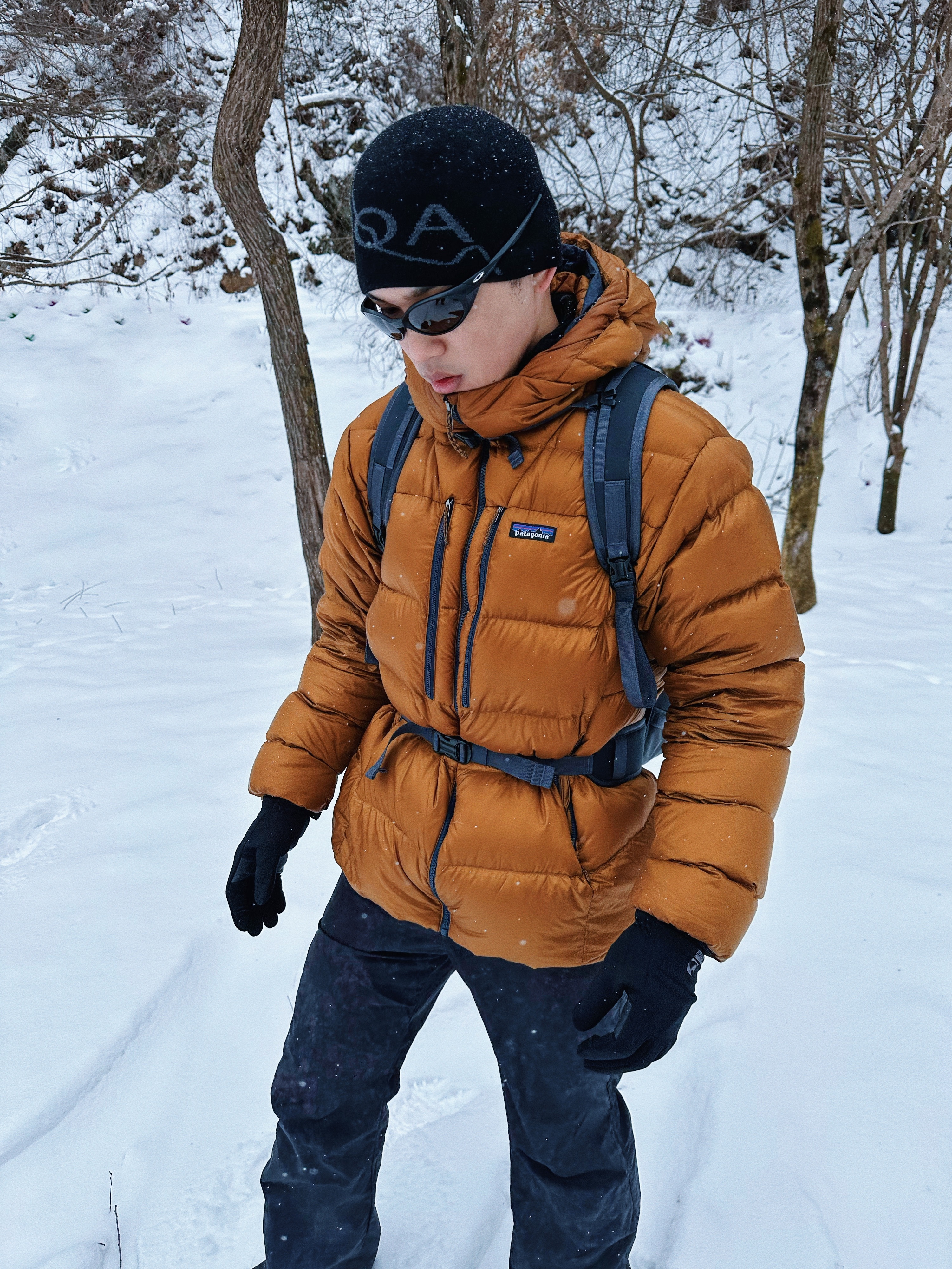 Roa Beanie Logo Black, Oakley Eye Jacket Redux Matte Black Frame Prizm Grey Lenses High Bridge Fit 착용 스타일 - 1
