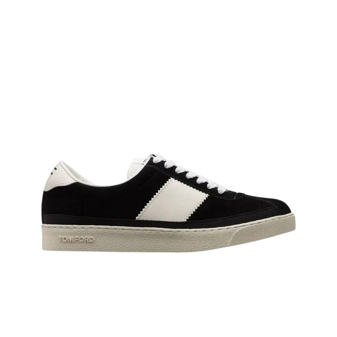 W2817N-LCL126-C9102 Tom Ford Bannister Suede Sneakers Black