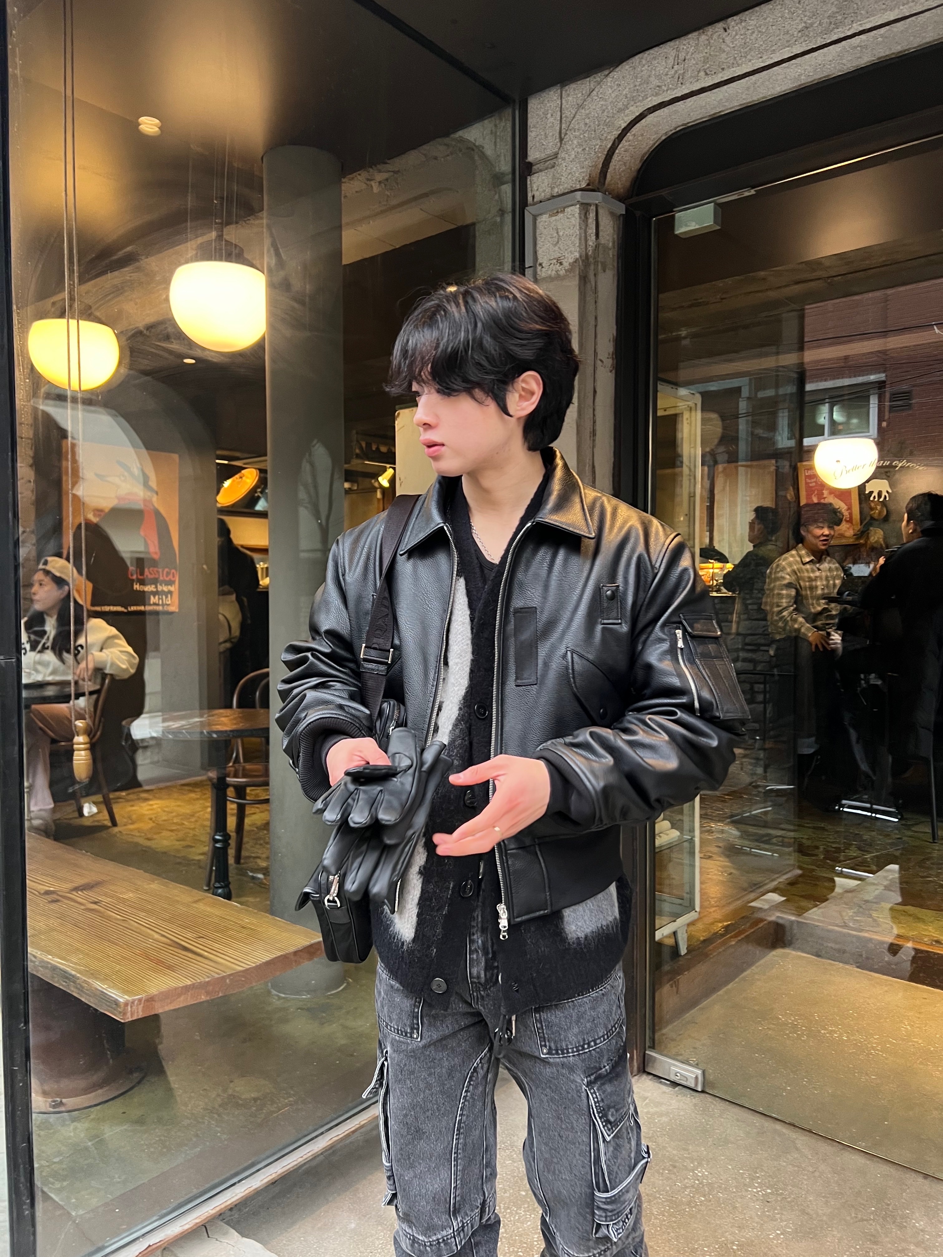 Stussy 8 Ball Keychain Black, LOSTGARDEN Route Black ์ฐฉ์ฉ ์คํ์ผ - 3