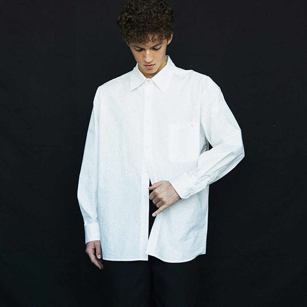 이너프원 오버사이즈 박스 셔츠 화이트(EnoughOne Oversized Box Shirt White) - 3