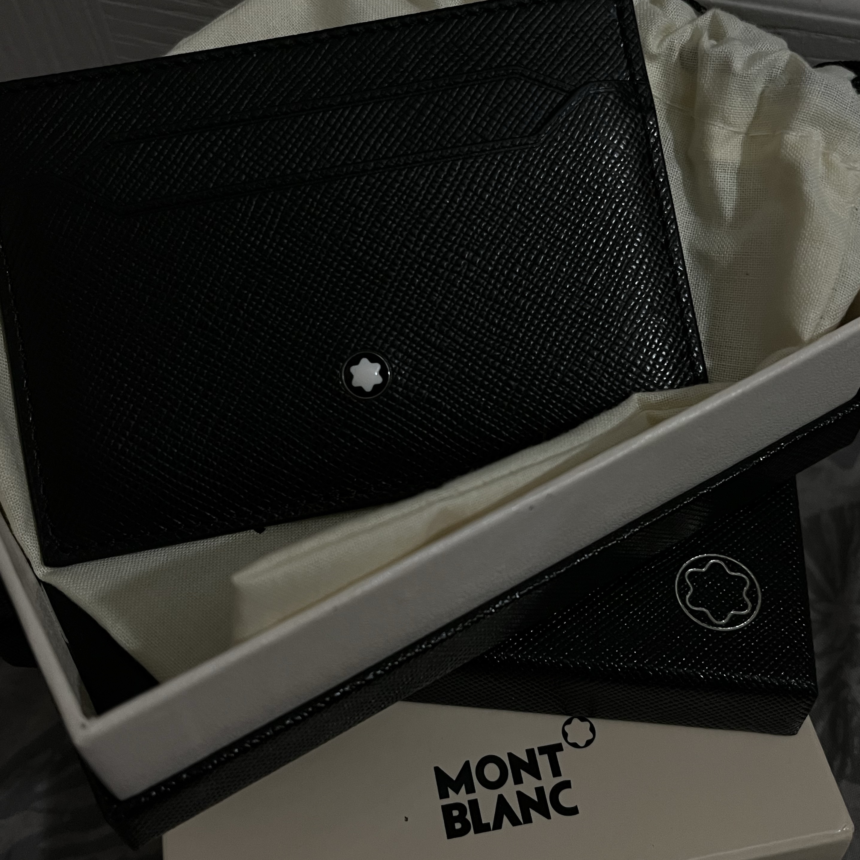 Montblanc Sartorial 5cc Card Holder Black 착용 스타일 - 1