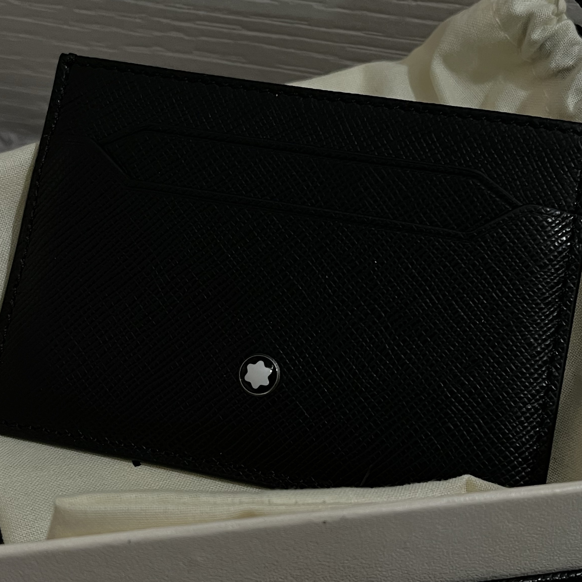 Montblanc Sartorial 5cc Card Holder Black 착용 스타일 - 2