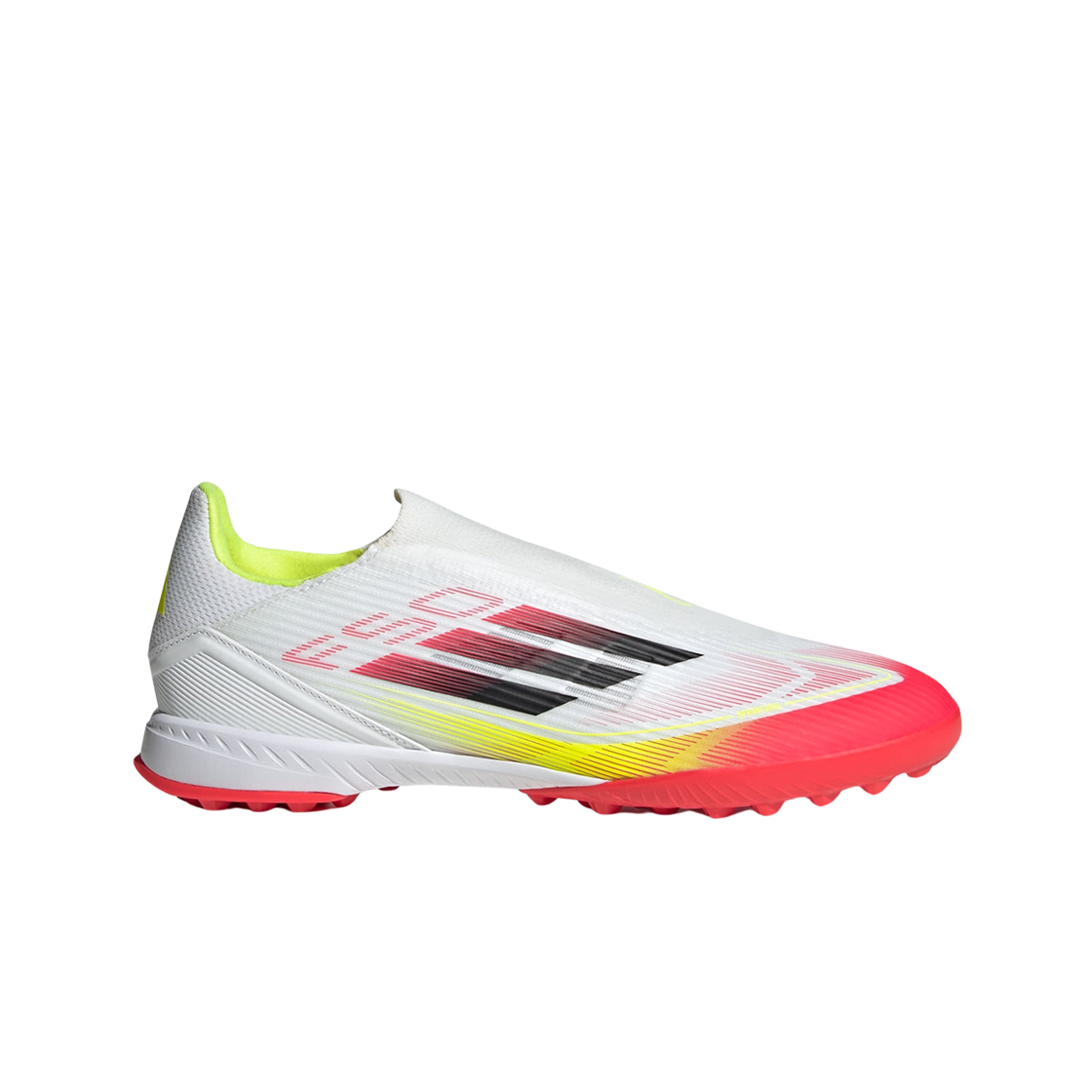 아디다스 F50 리그 레이스리스 TF 클라우드 화이트 코어 블랙(Adidas F50 League Laceless TF Cloud White Core Black) - 1