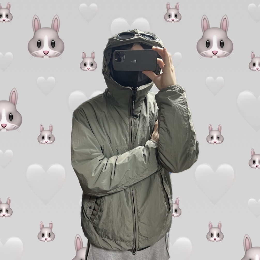 C.P. Company G.D.P. Hooded Goggle Jacket Thyme Green - 22FW, C.P. Company G.D.P. Goggle Jacket Cobblestone - 23SS 착용 스타일