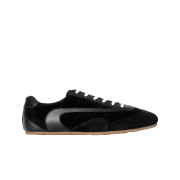 COS Minimal Suede Trainers Black