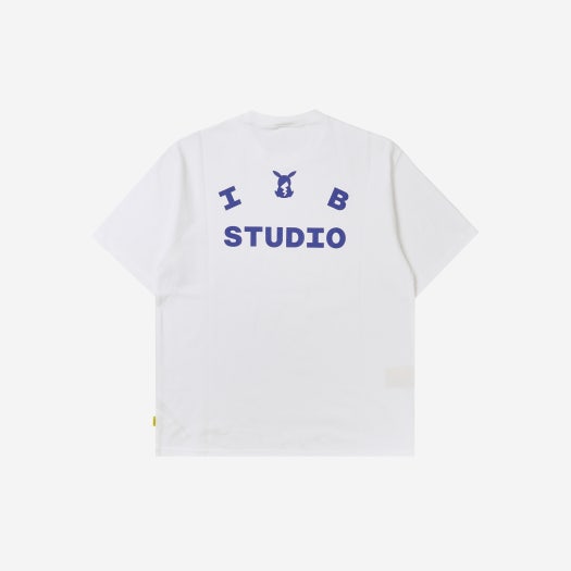 IAB Studio x Pokemon Pikachu T-Shirt White Navy