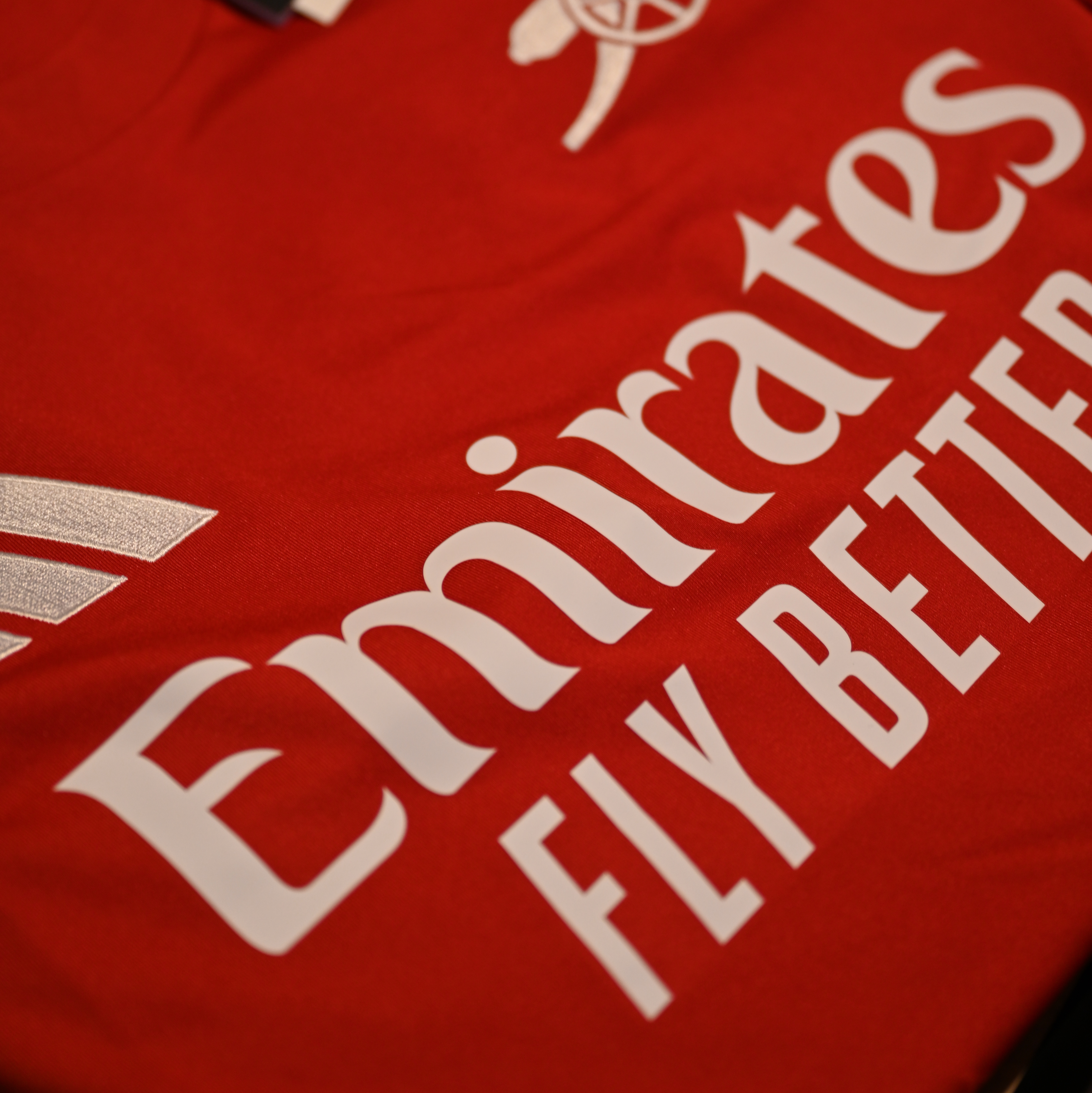 Adidas Arsenal 2024/25 Home Jersey Better Scarlet White - KR Sizing (Non Marking Ver.) 착용 스타일