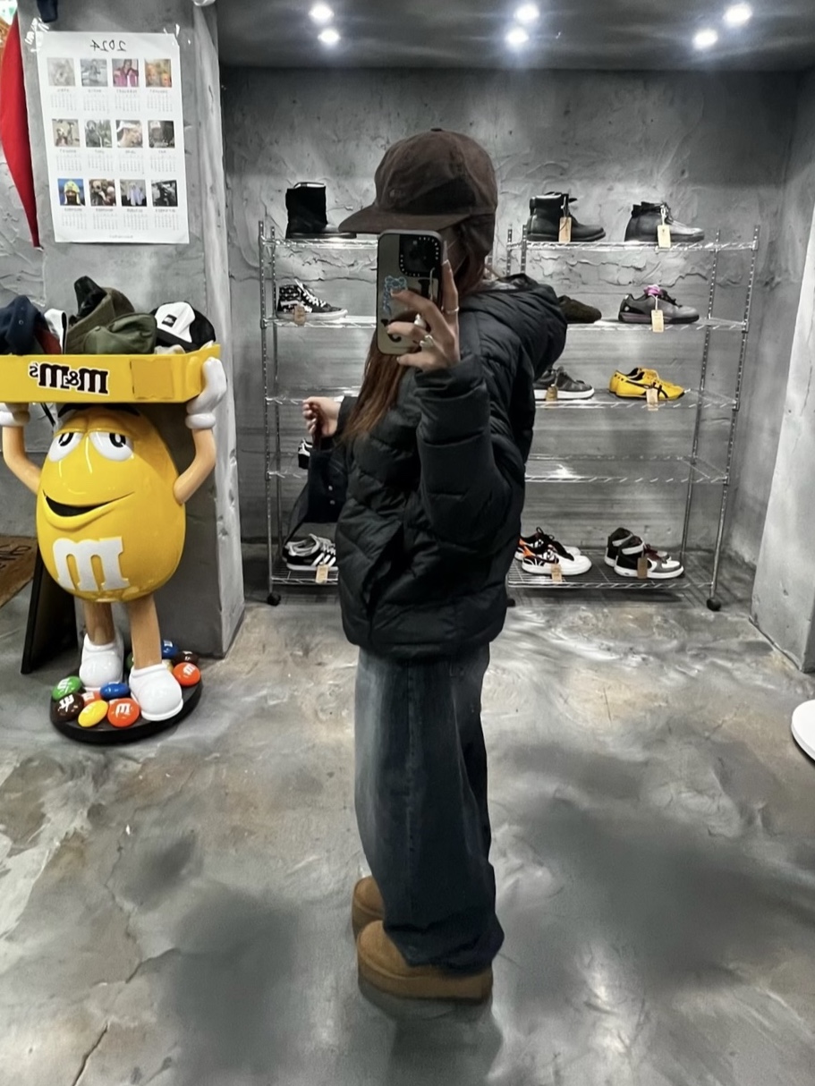 (W) UGG Classic Mini Platform Boots Chestnut 착용 스타일