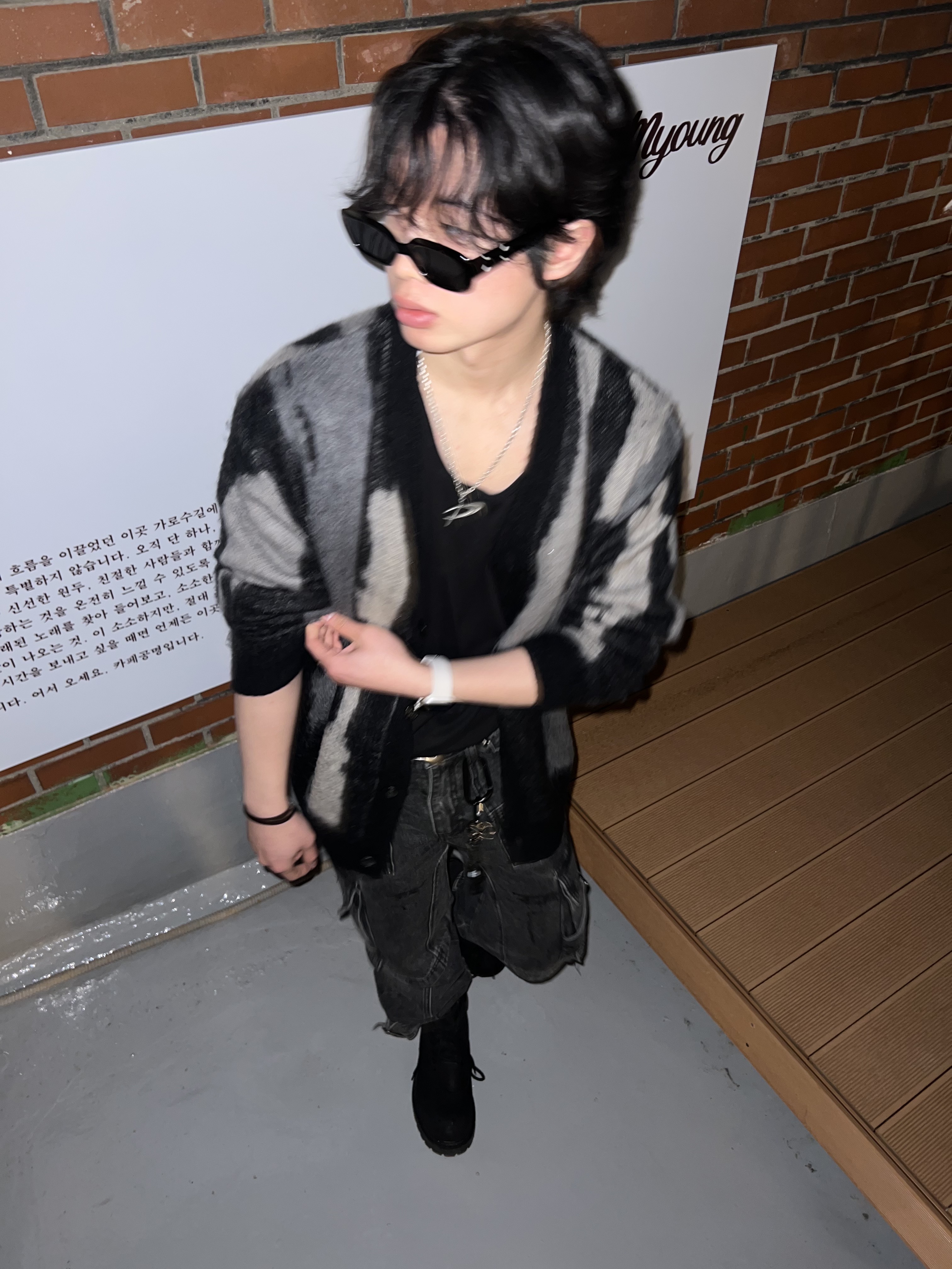 Stussy 8 Ball Keychain Black, LOSTGARDEN Route Black ์ฐฉ์ฉ ์คํ์ผ - 7