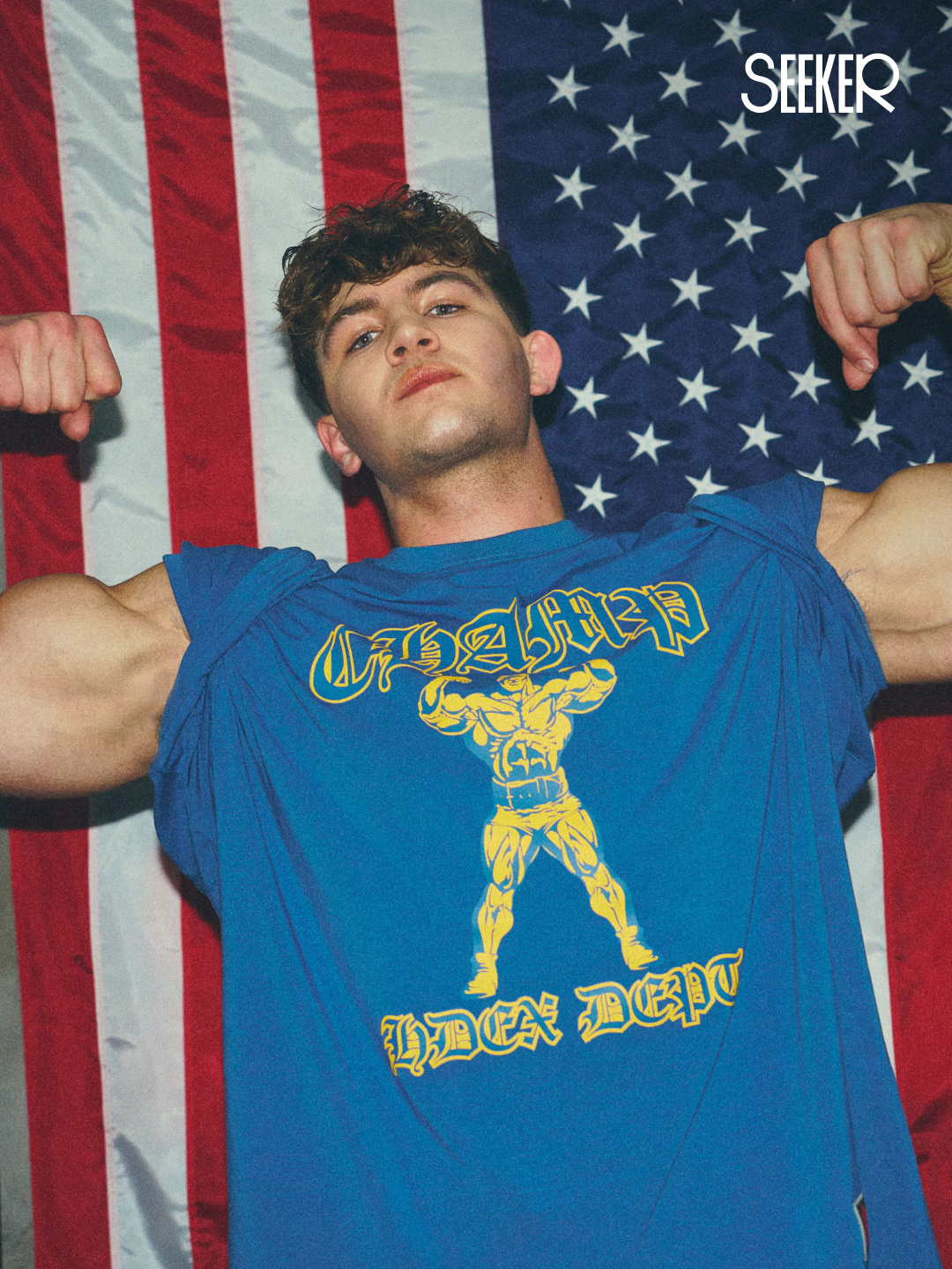 HDEX Old Champ Stringer Black, HDEX Giant Fit 85 Mesh Short Sleeve White 착용 스타일 - 8