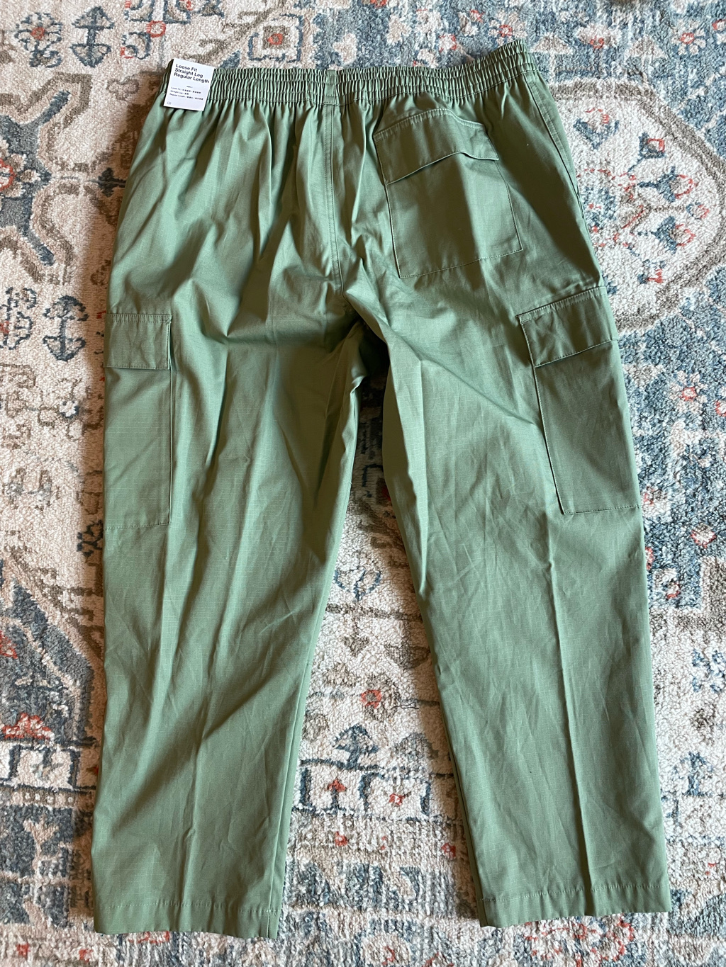 Nike Club Woven Cargo Pants Oil Green - Asia 착용 스타일 - 4