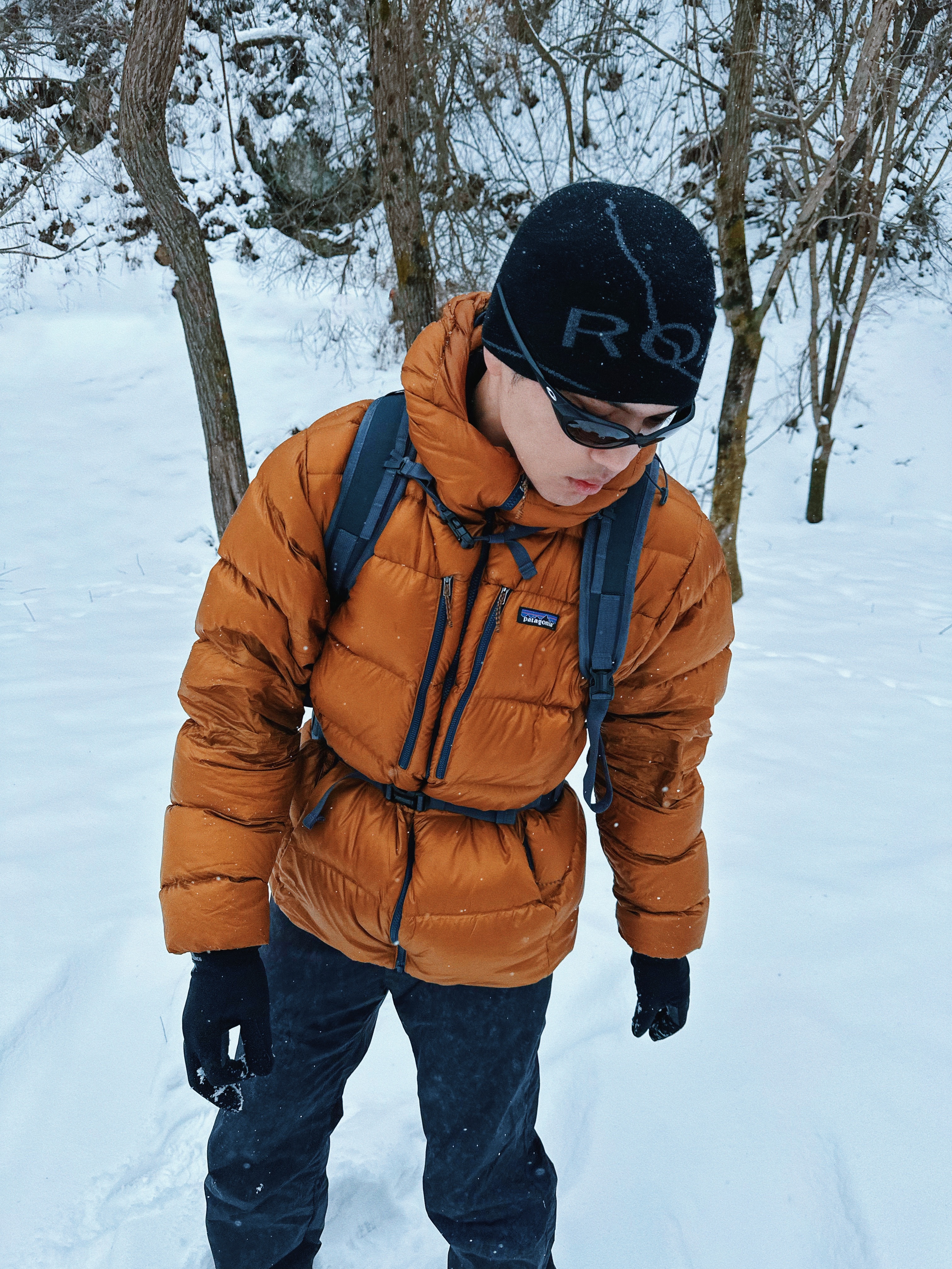 Roa Beanie Logo Black, Oakley Eye Jacket Redux Matte Black Frame Prizm Grey Lenses High Bridge Fit 착용 스타일 - 3