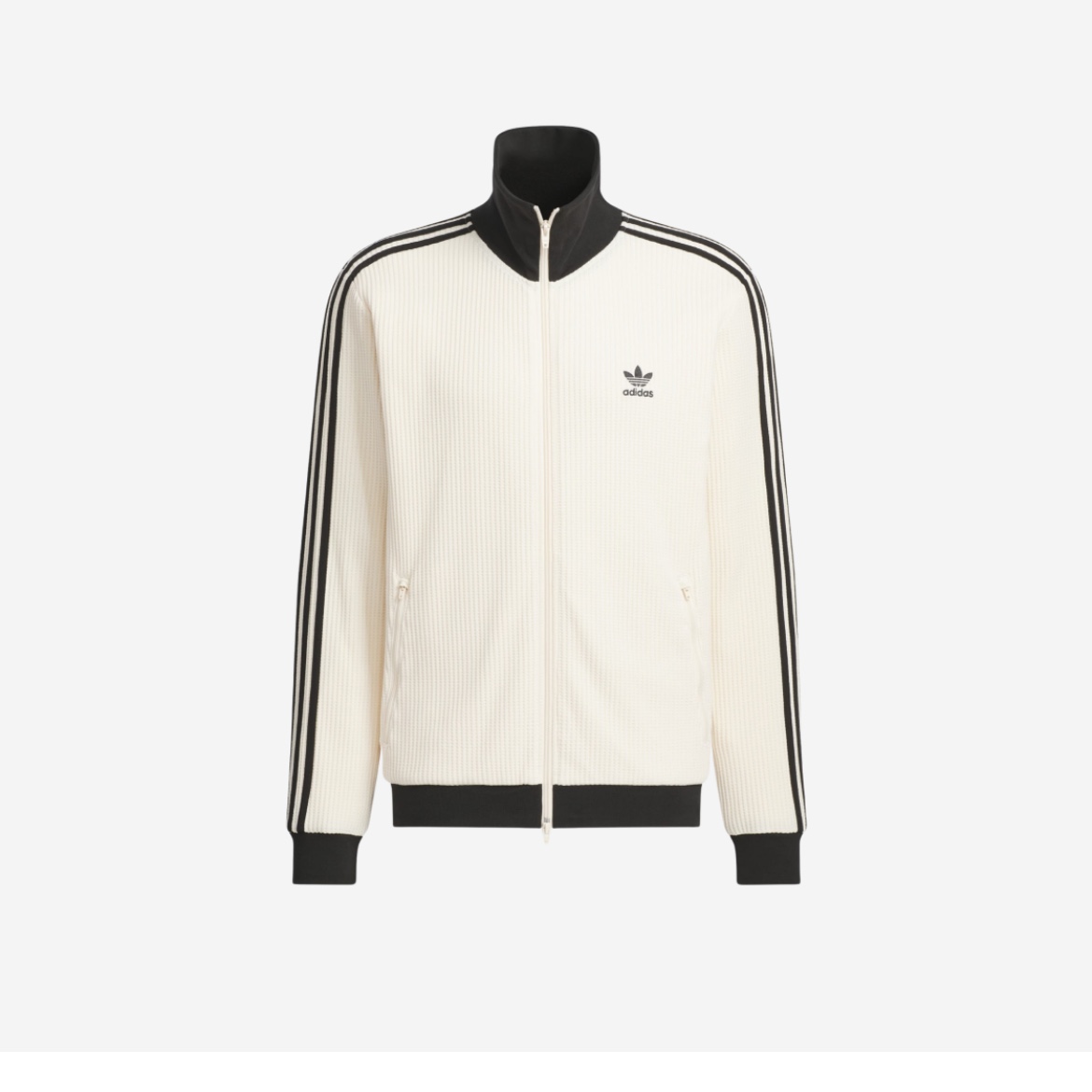 Adidas Waffle Beckenbauer Track Top Wonder White - KR Sizing 착용 스타일