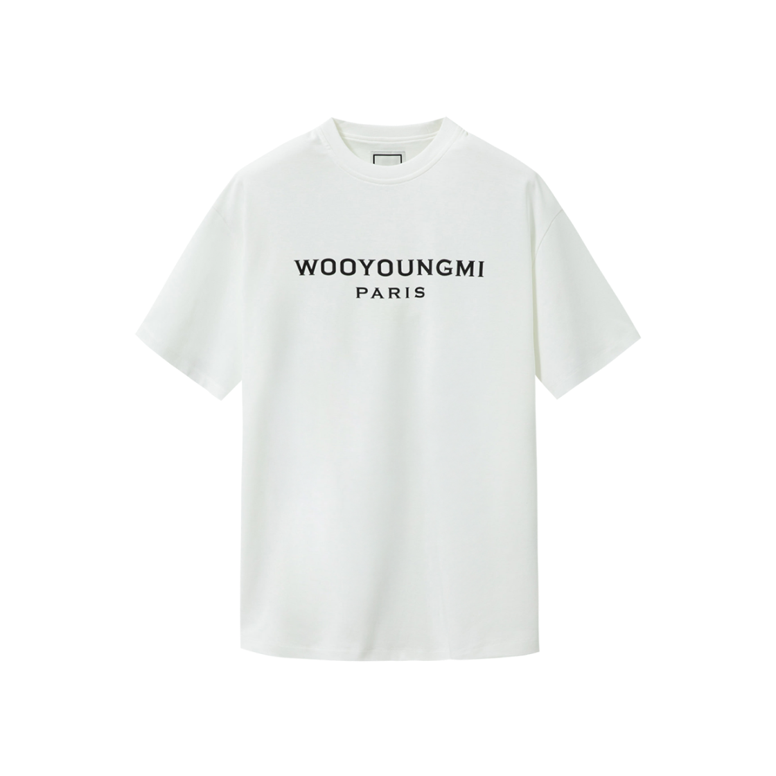 WOOYOUNGMI ウーヨンミ 25SS ホワイト フロント ロゴ T シャツ 우영미 프론트 로고 티셔츠 화이트 - 25SS | Wooyoungmi | KREAM