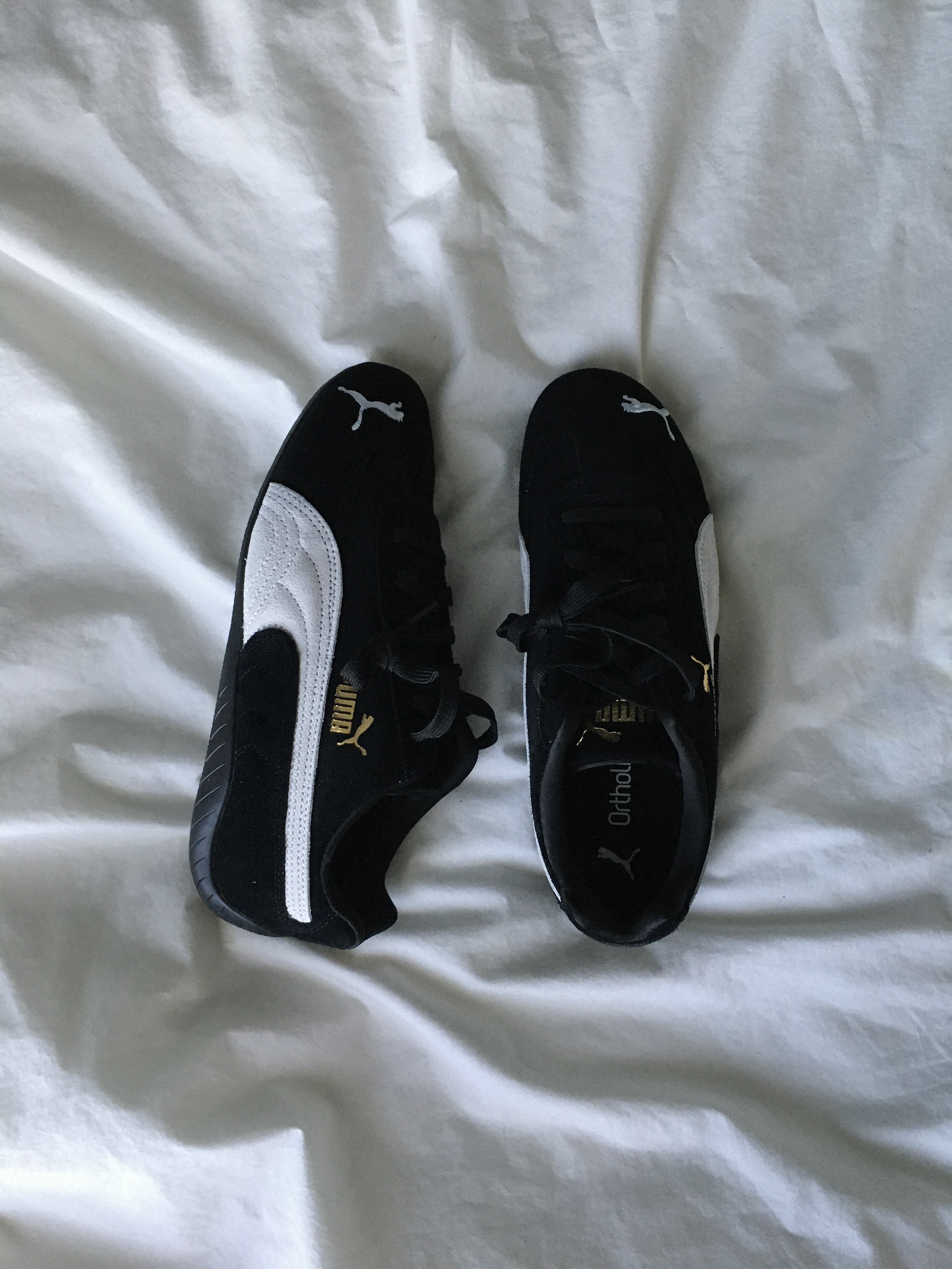 Puma Speedcat OG Black White 착용 스타일 - 2