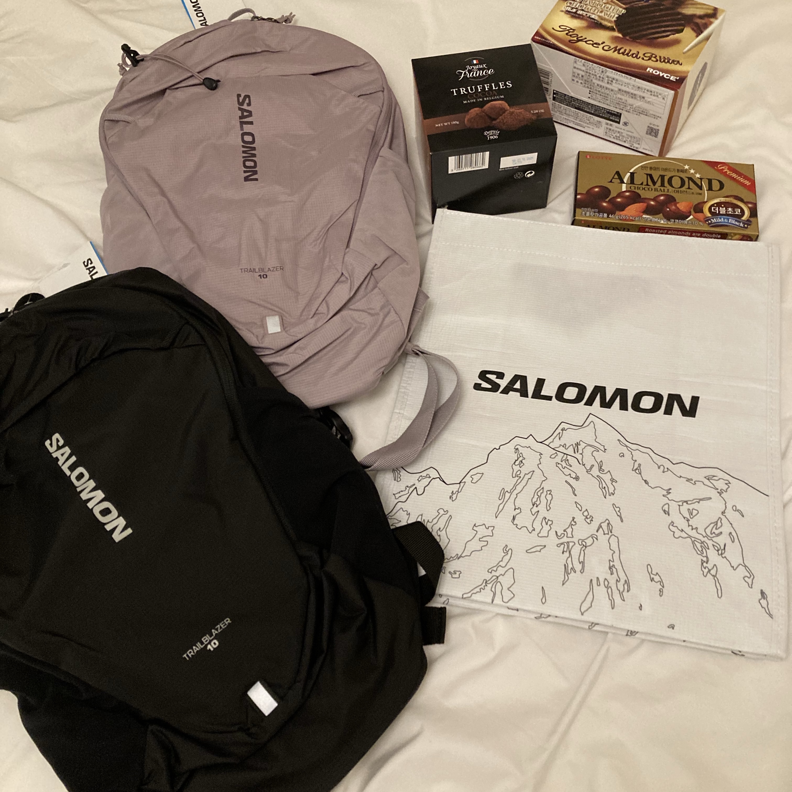 Salomon Trailblazer 10 Black 착용 스타일