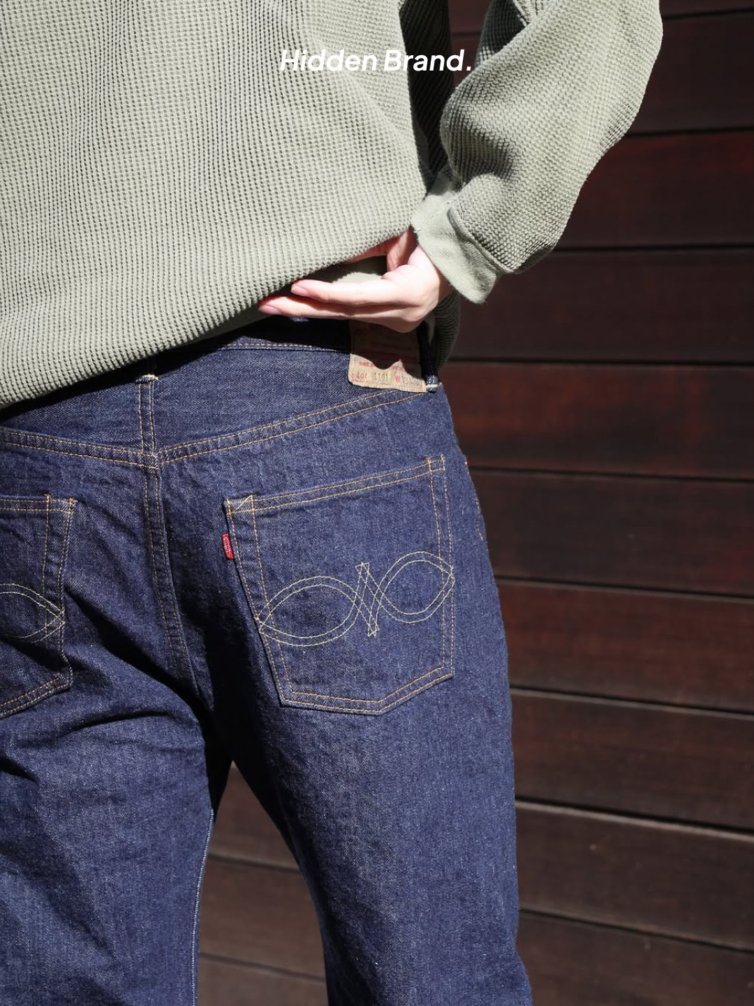 Warehouse & Co. Lot 2nd-Hand 1100 Pants Used Wash Light Indigo, Warehouse & Co. Lot 2nd-Hand 1101 Pants Used Wash Light Indigo 착용 스타일 - 9