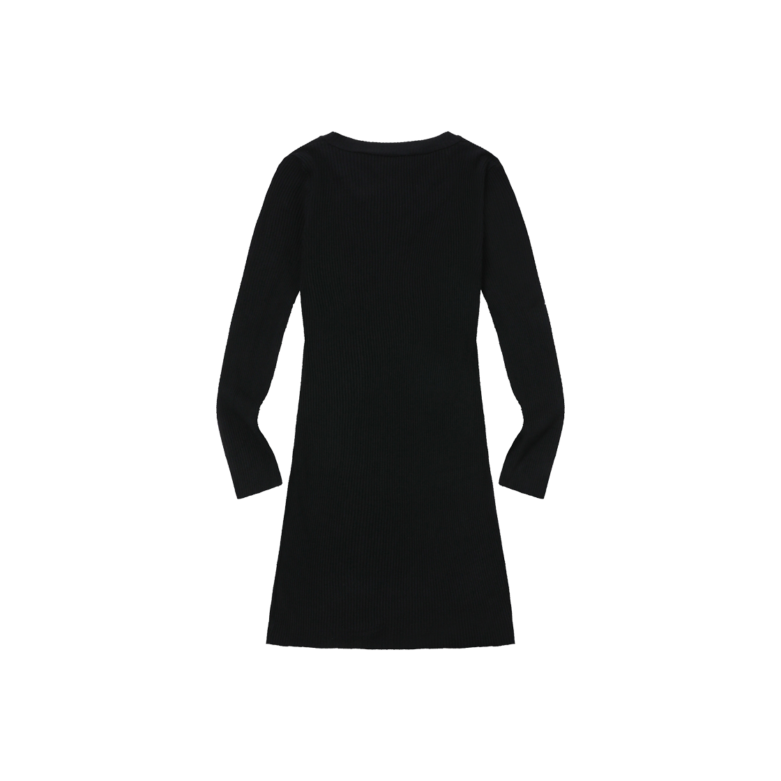 무센트 패니 브이넥 슬림핏 원피스 블랙(MUCENT Panny V-Neck Slim Fit Ops Black) - 2