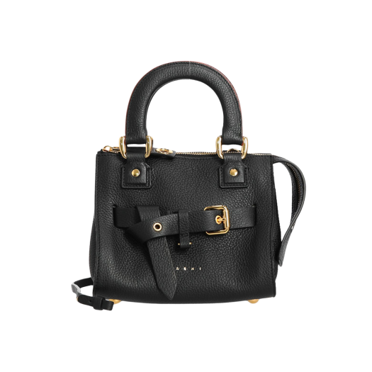 Marni Treasure Tote Bag Black