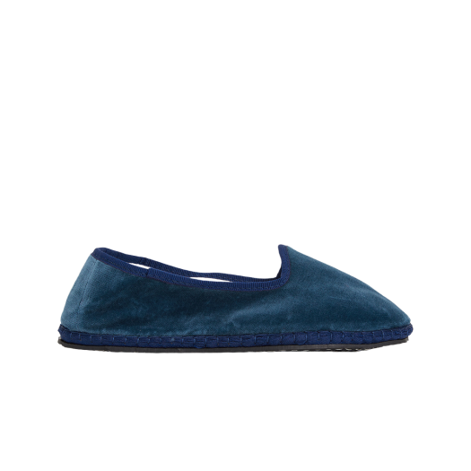 CLPC-VE-OO-AVI (W) Drogheria Crivellini Velvet Flat shoes Navy