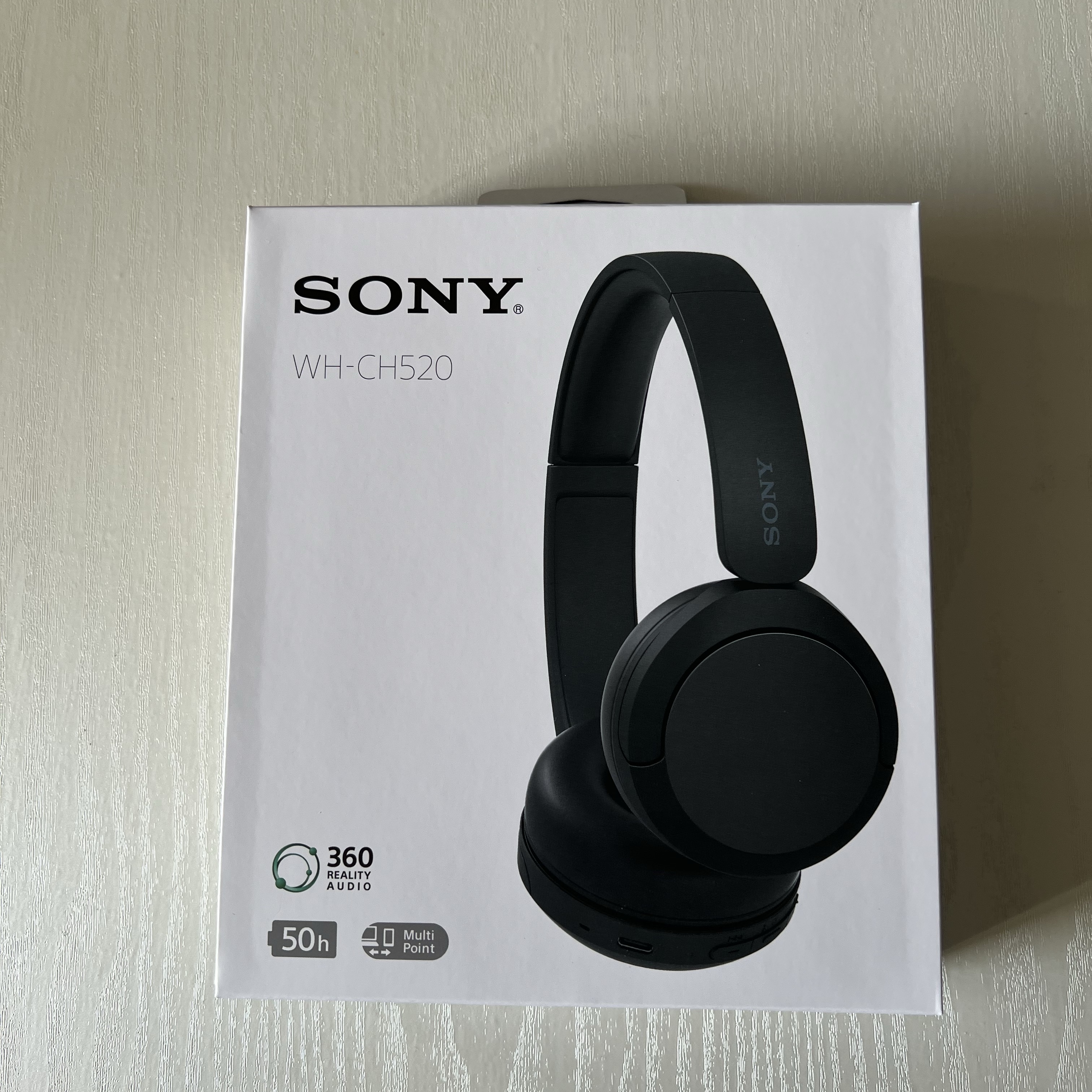 Sony WH-CH520 Black (Sony Korea Ver.) 착용 스타일 - 1