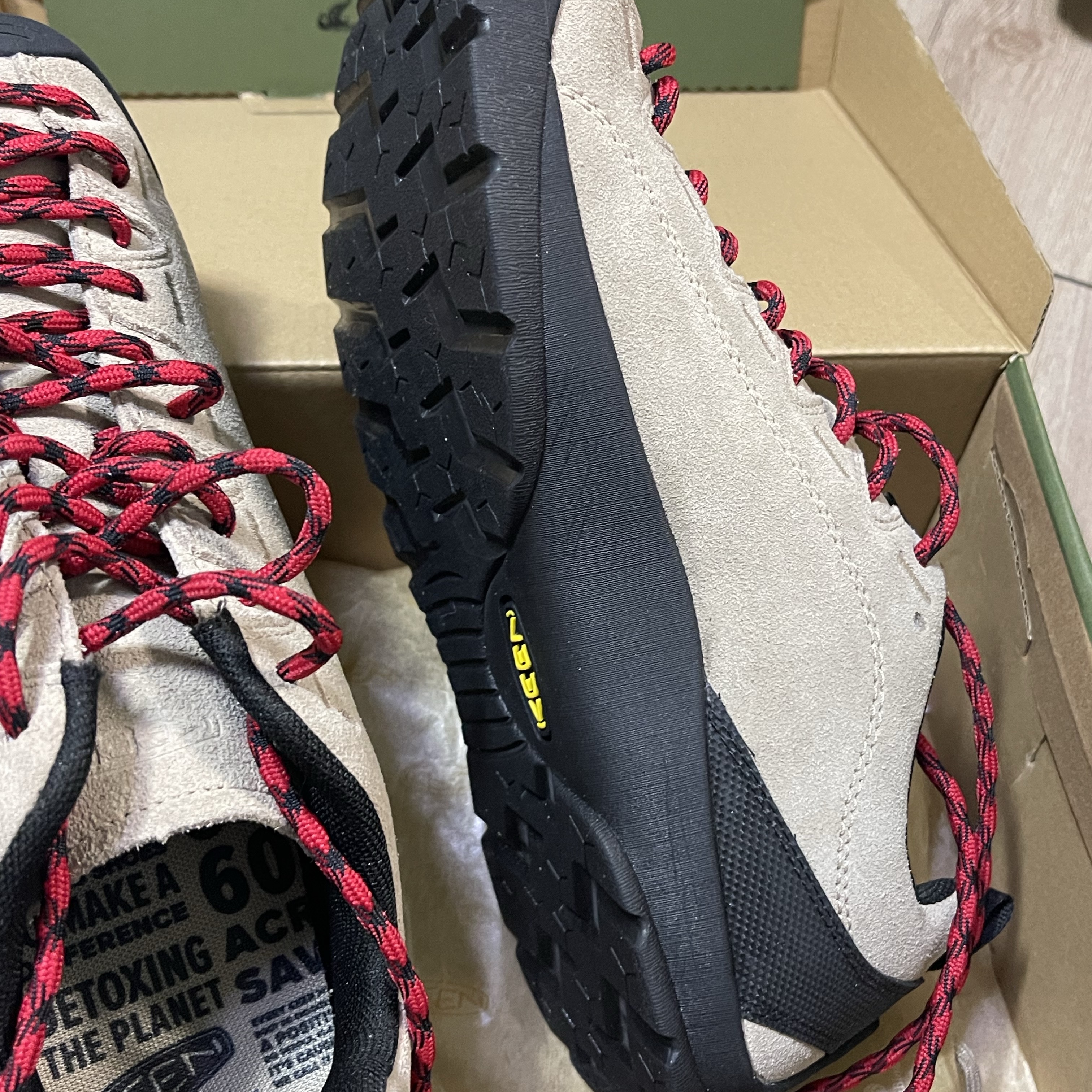 Keen Jasper Sneakers Women Silver Mink 착용 스타일 - 2