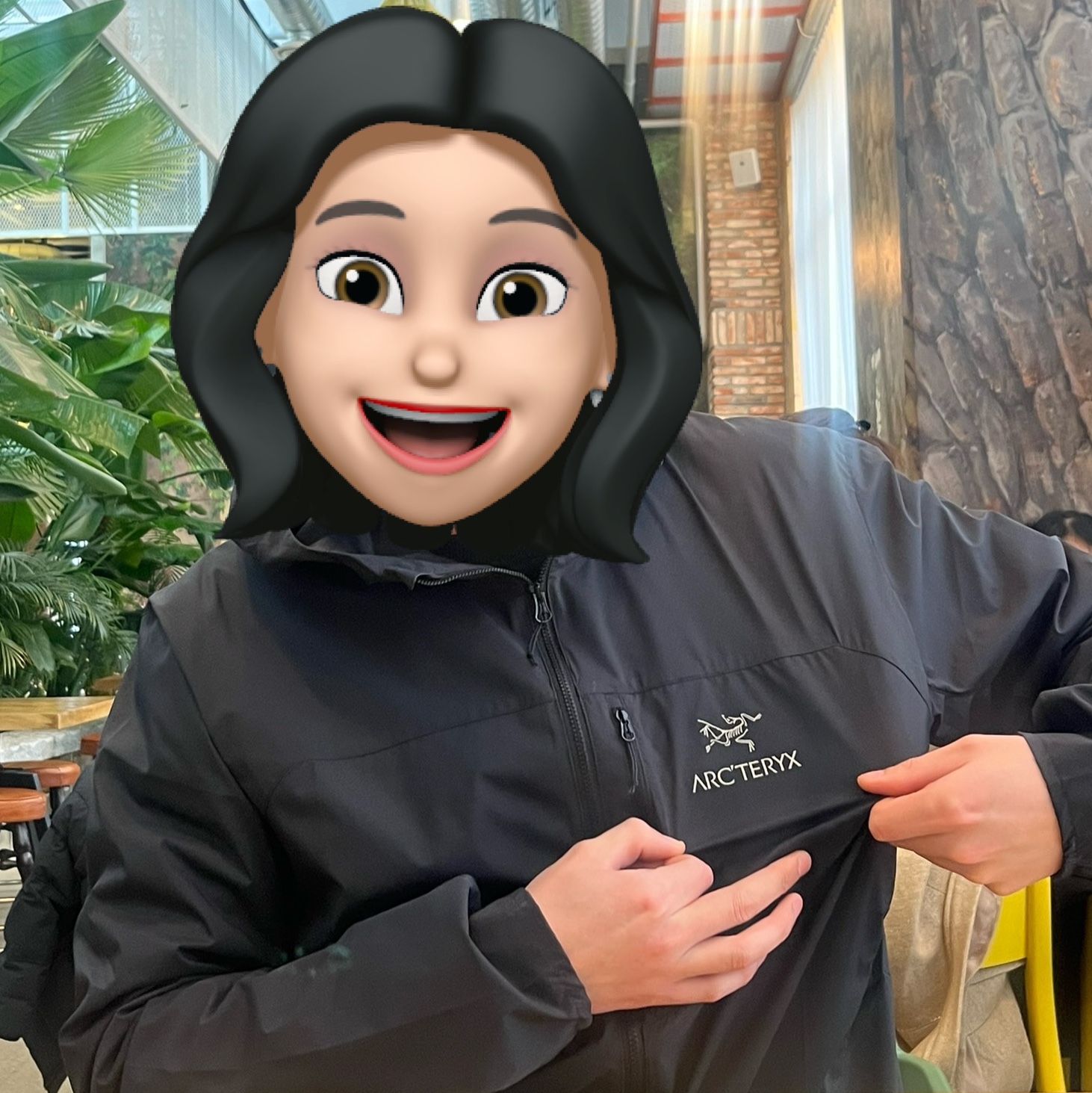 Arc'teryx Squamish Hoody Black 착용 스타일