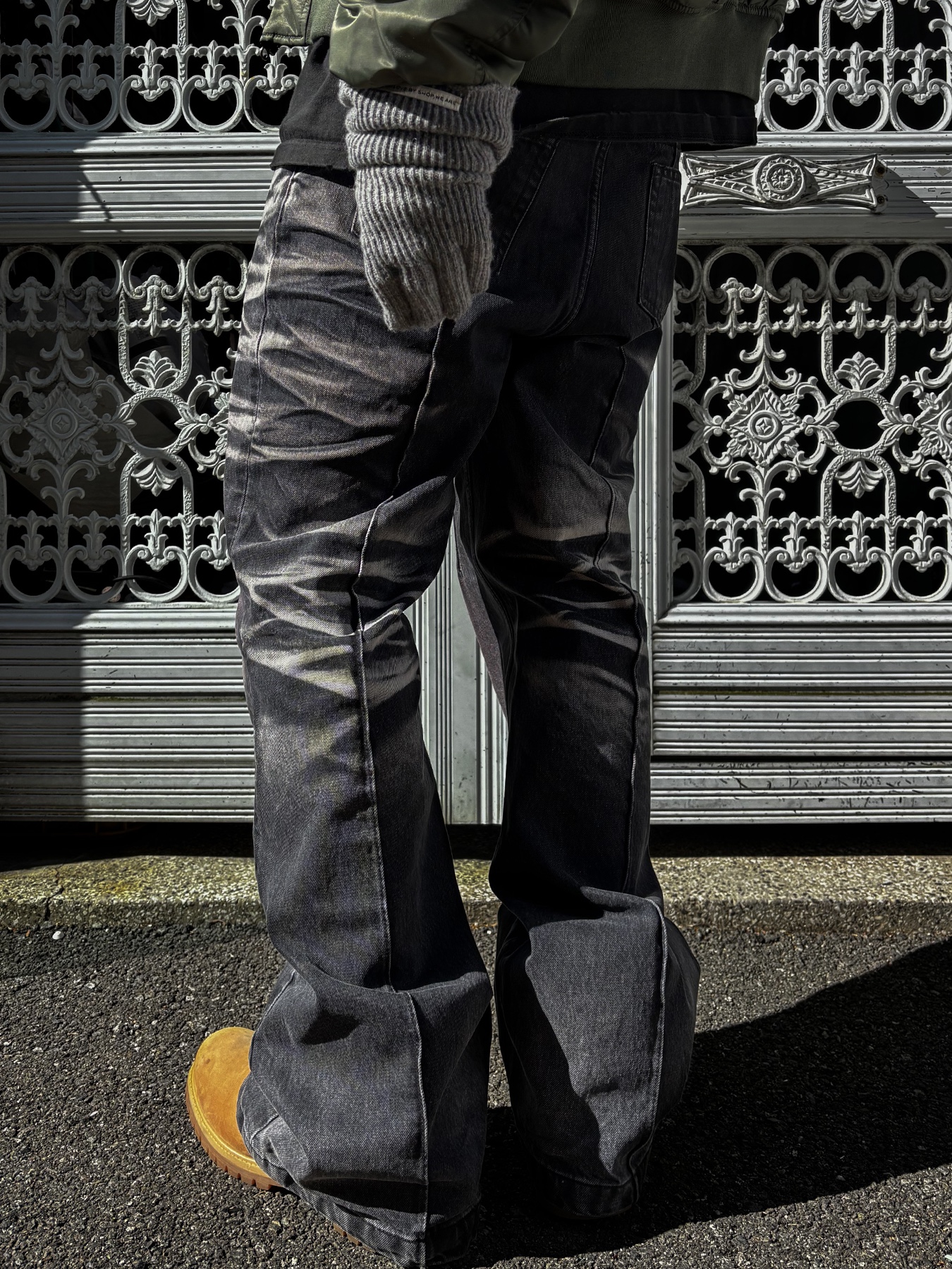Timberland Premium 6 inch Waterproof Boot Wheat Nubuck - Wide 착용 스타일 - 3
