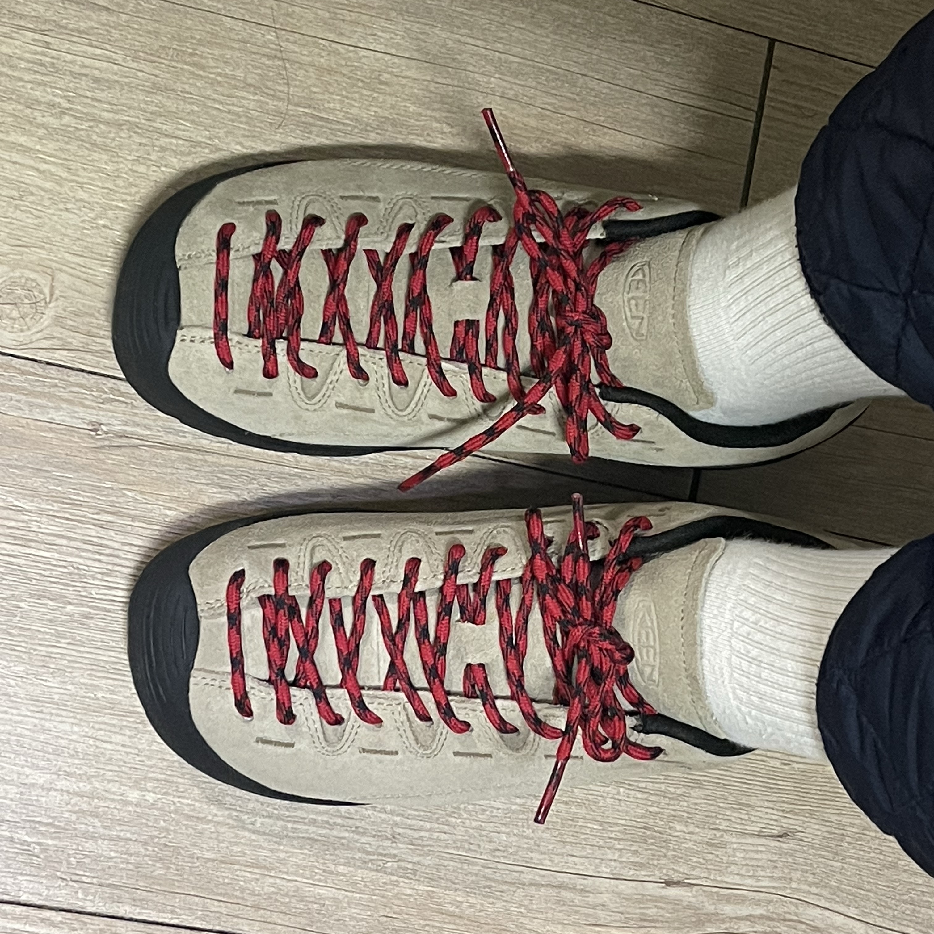 Keen Jasper Sneakers Women Silver Mink 착용 스타일 - 3
