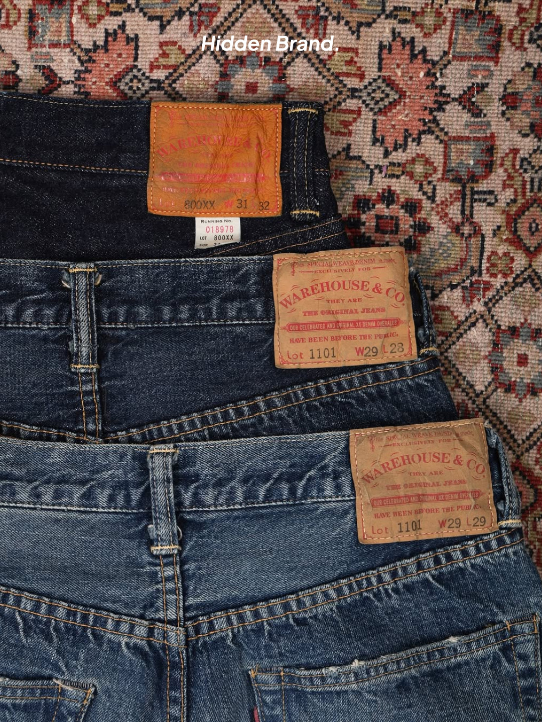 Warehouse & Co. Lot 2nd-Hand 1100 Pants Used Wash Light Indigo, Warehouse & Co. Lot 2nd-Hand 1101 Pants Used Wash Light Indigo 착용 스타일 - 7