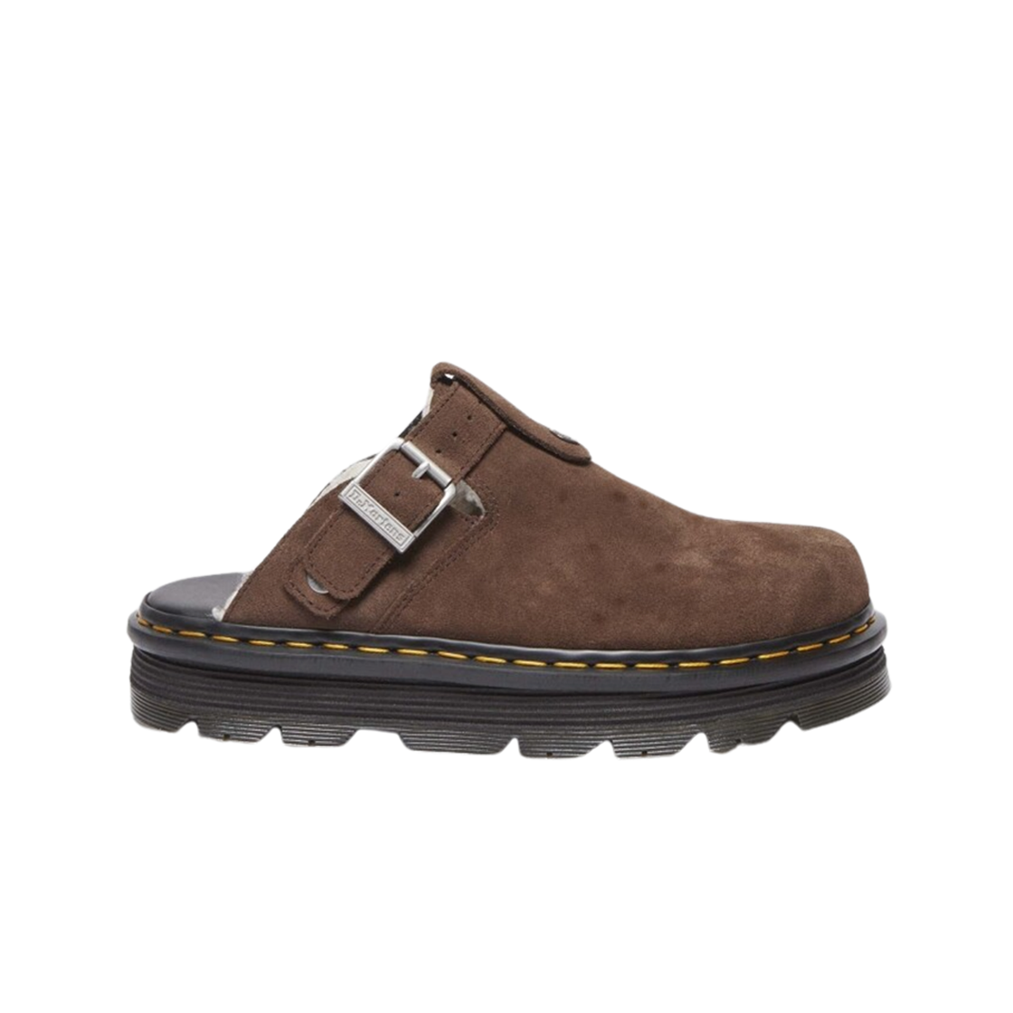 닥터마틴 제브잭 뮬 다크 브라운(Dr. Martens Zebzag Mules Dark Brown)