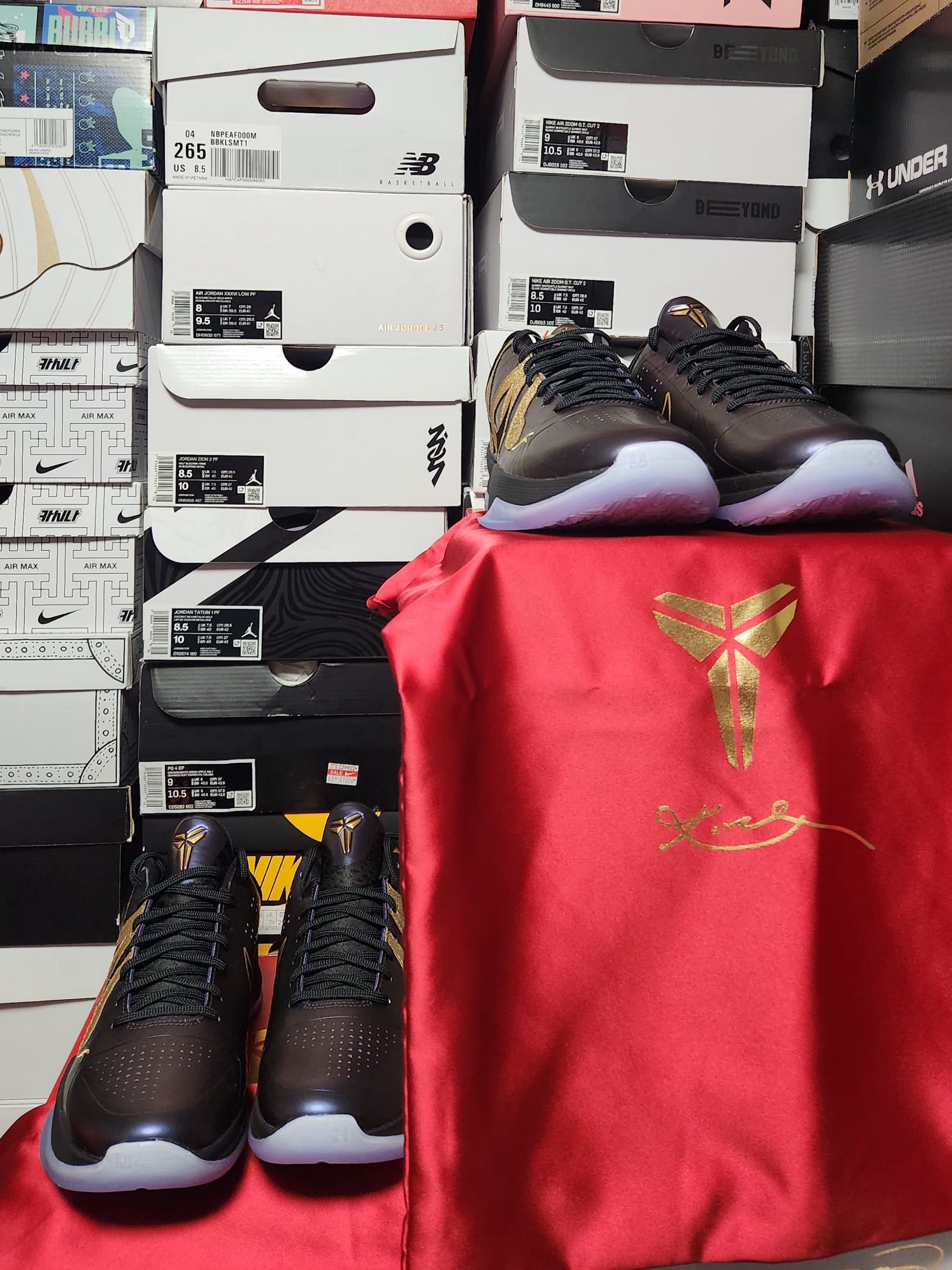 Nike Kobe 5 Protro Year of the Mamba Eggplant 착용 스타일 - 2