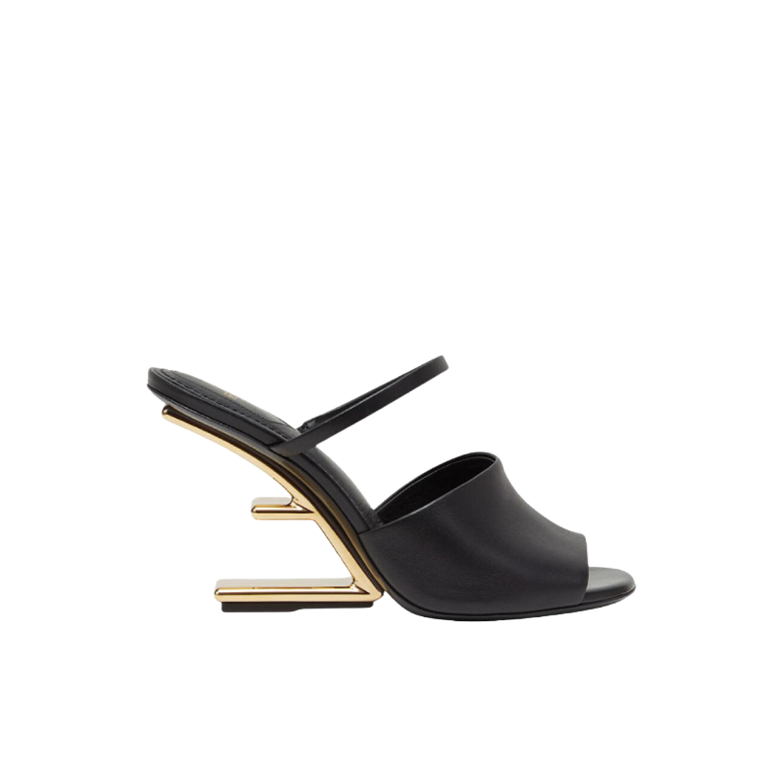 8R8212NA7F0QA1 (W) Fendi FF First Sandal Black