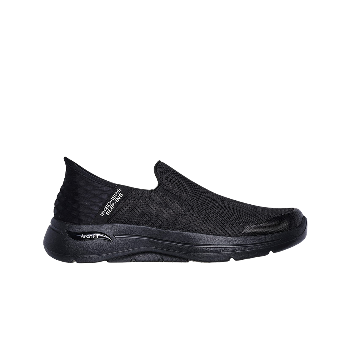 스케쳐스 고 워크 아치 핏 슬립인스 블랙(Skechers Go Walk Arch Fit Slip Ins Black)
