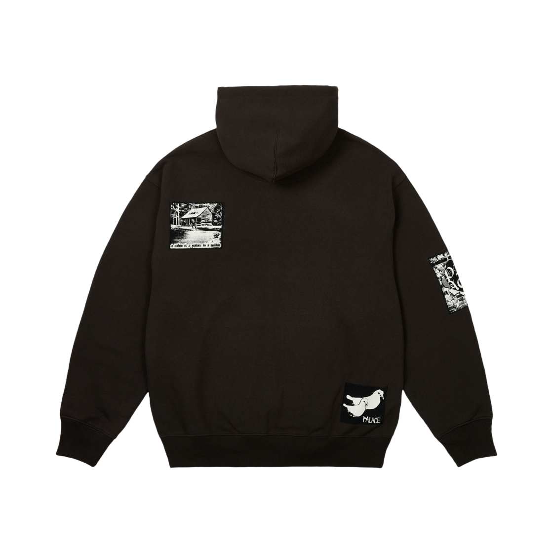 PALACE x DEATH NOTE Misa Zip Hood Black