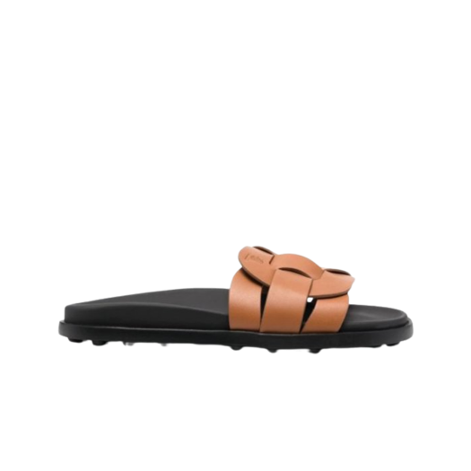 (W) Tod's Leather Sandals Brown