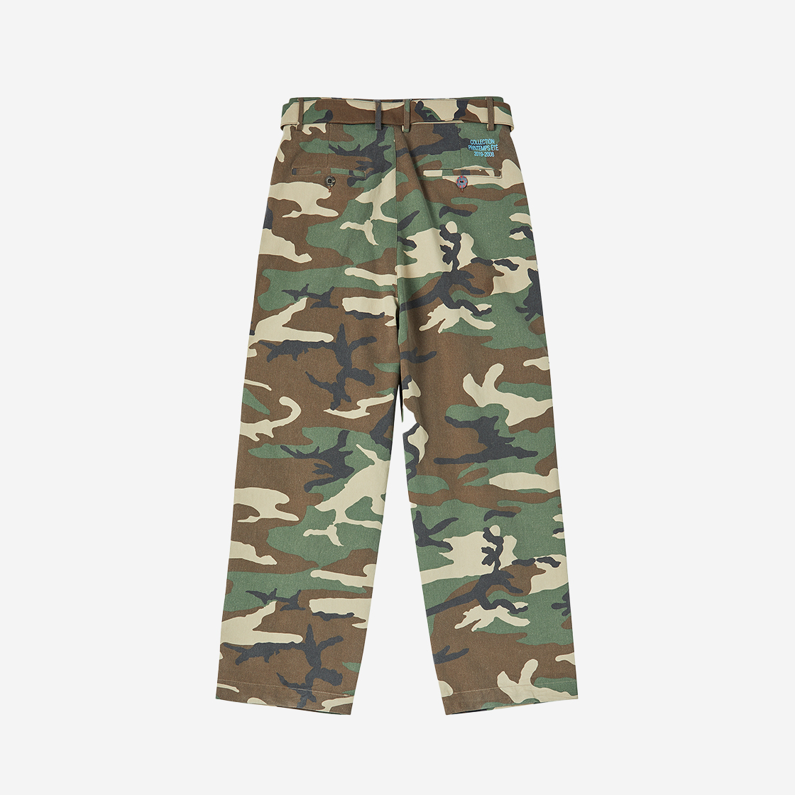 엔 아카이브 빈티지 가먼트 코튼 벨티드 카고 팬츠 카키(N ARCHIVE Vintage Garment Cotton Belted Cargo Pants Khaki) - 2