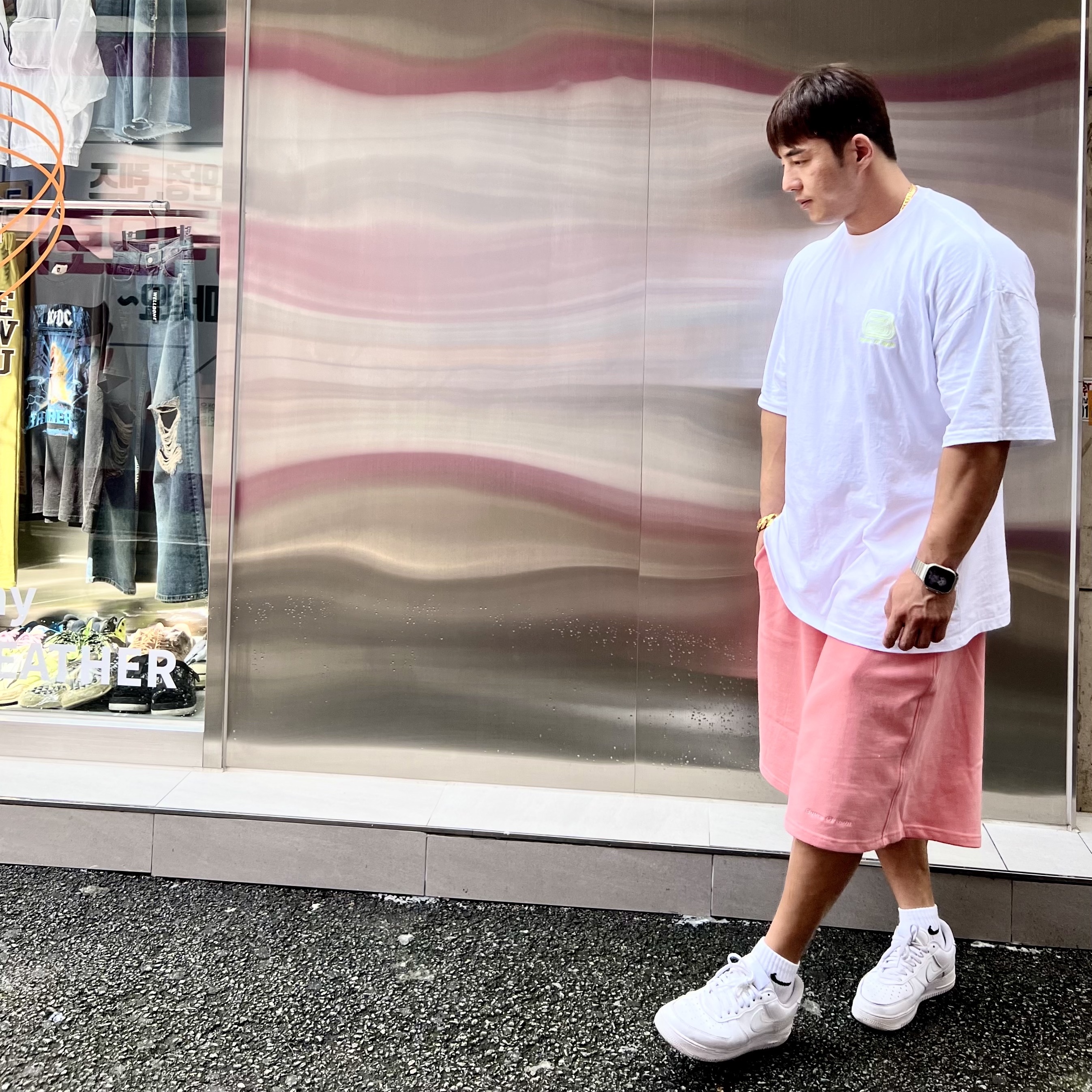 Nike x Drake Nocta Air Force 1 Low SP Certified Lover Boy White 착용 스타일