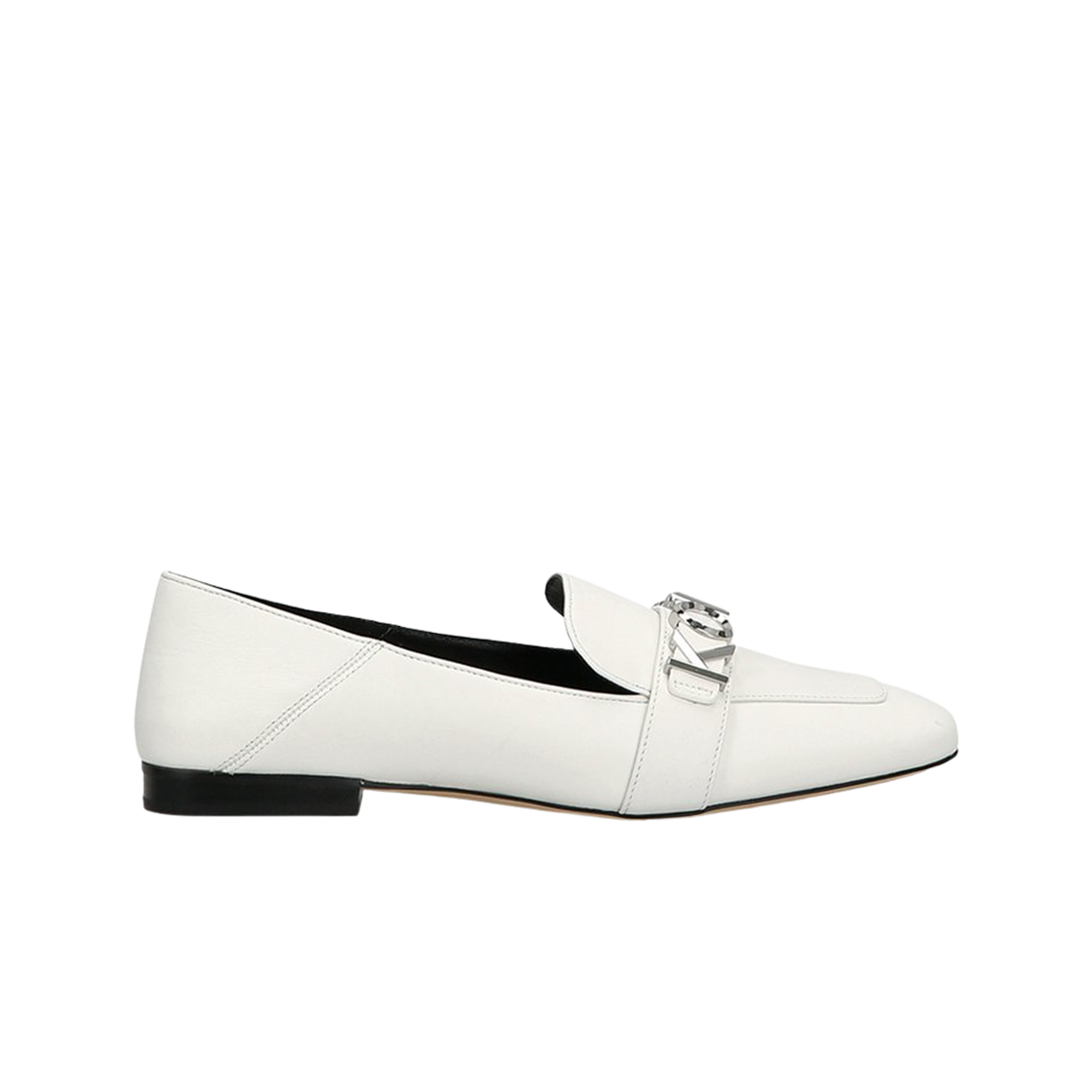 W) 마이클 코어스 매들린 레더 로퍼 옵틱 화이트 | Michael Kors | KREAM