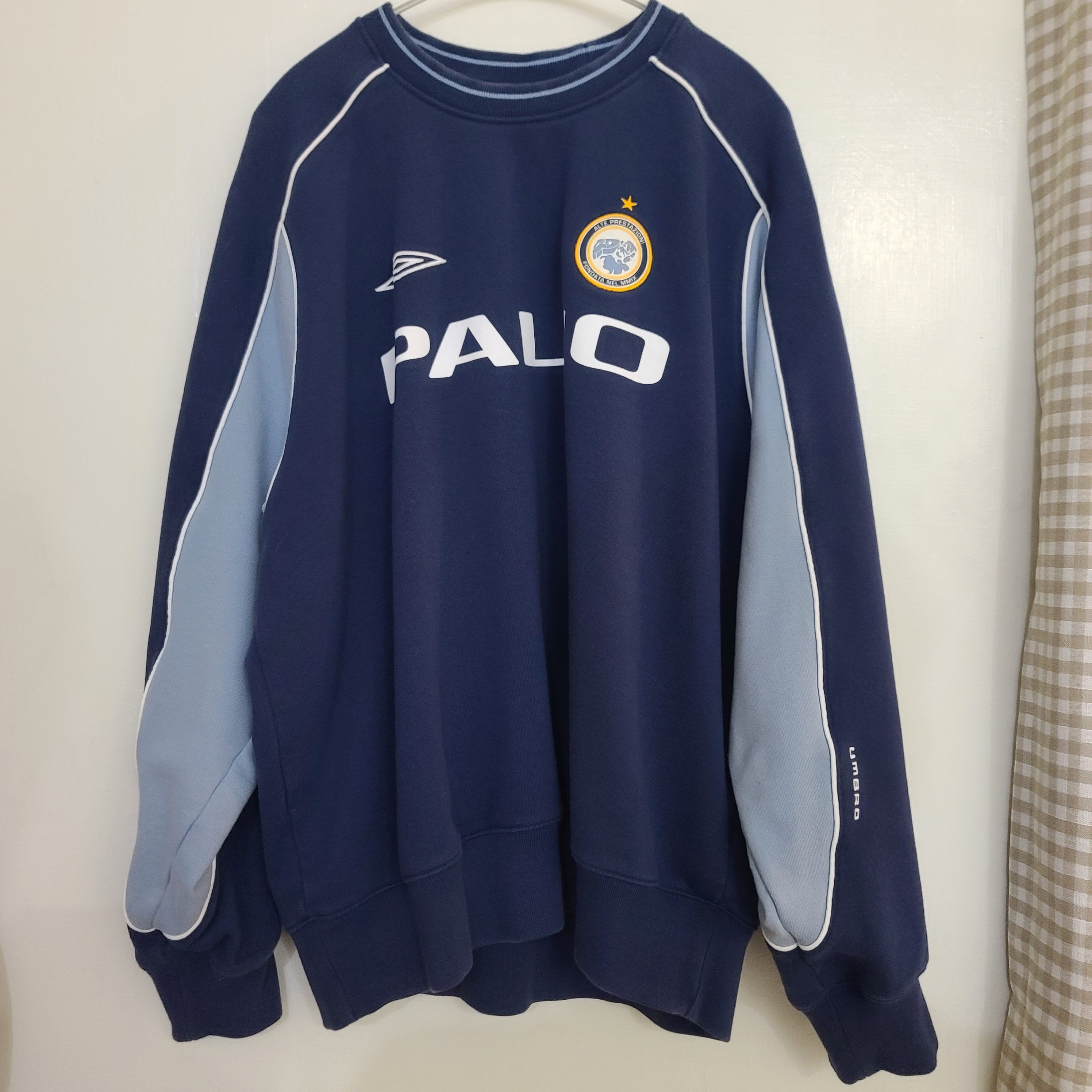 PALACE UMBRO Warm Up Crewneck Blackパレス 激レア】PALACE UMBRO