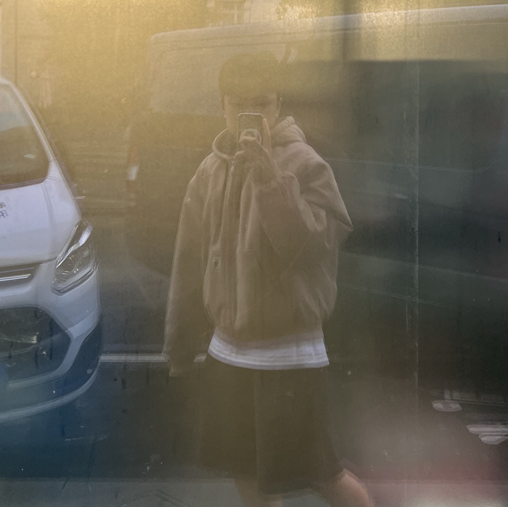 Carhartt WIP OG Active Jacket Peanut  - Winter 착용 스타일 - 1