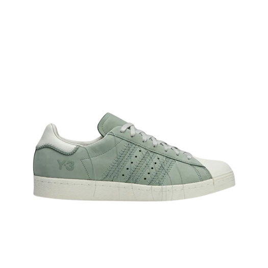 Y-3 Superstar Silver Green Off White