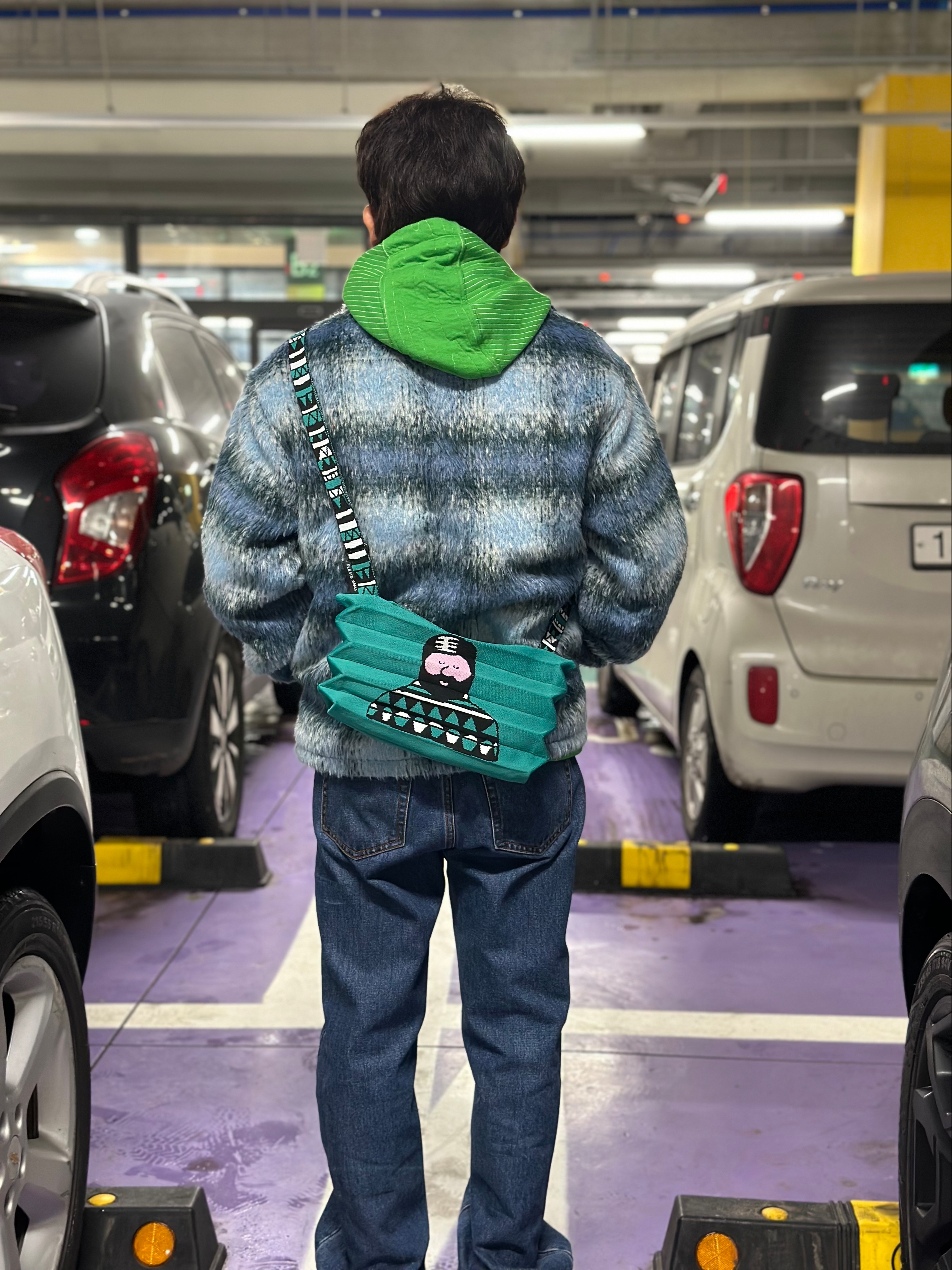 Thisisneverthat Brushed Check Jacket Blue, Nike x Off-White Engineered Hoodie Kelly Green - Asia 착용 스타일