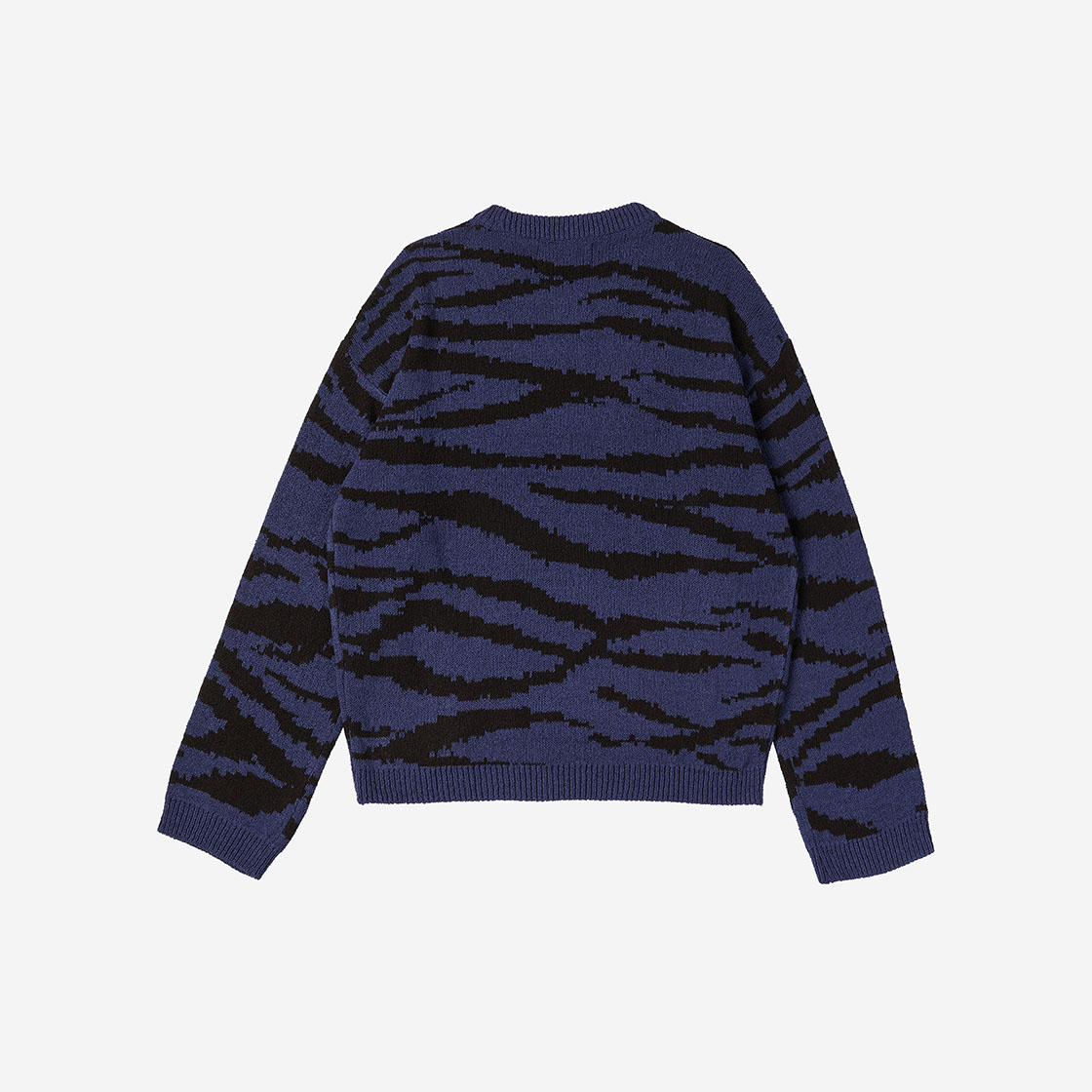 엔 아카이브 뉴 와일드 지브라 풀오버 니트 네이비(N ARCHIVE New Wild Zebra Pullover Knit Navy) - 2