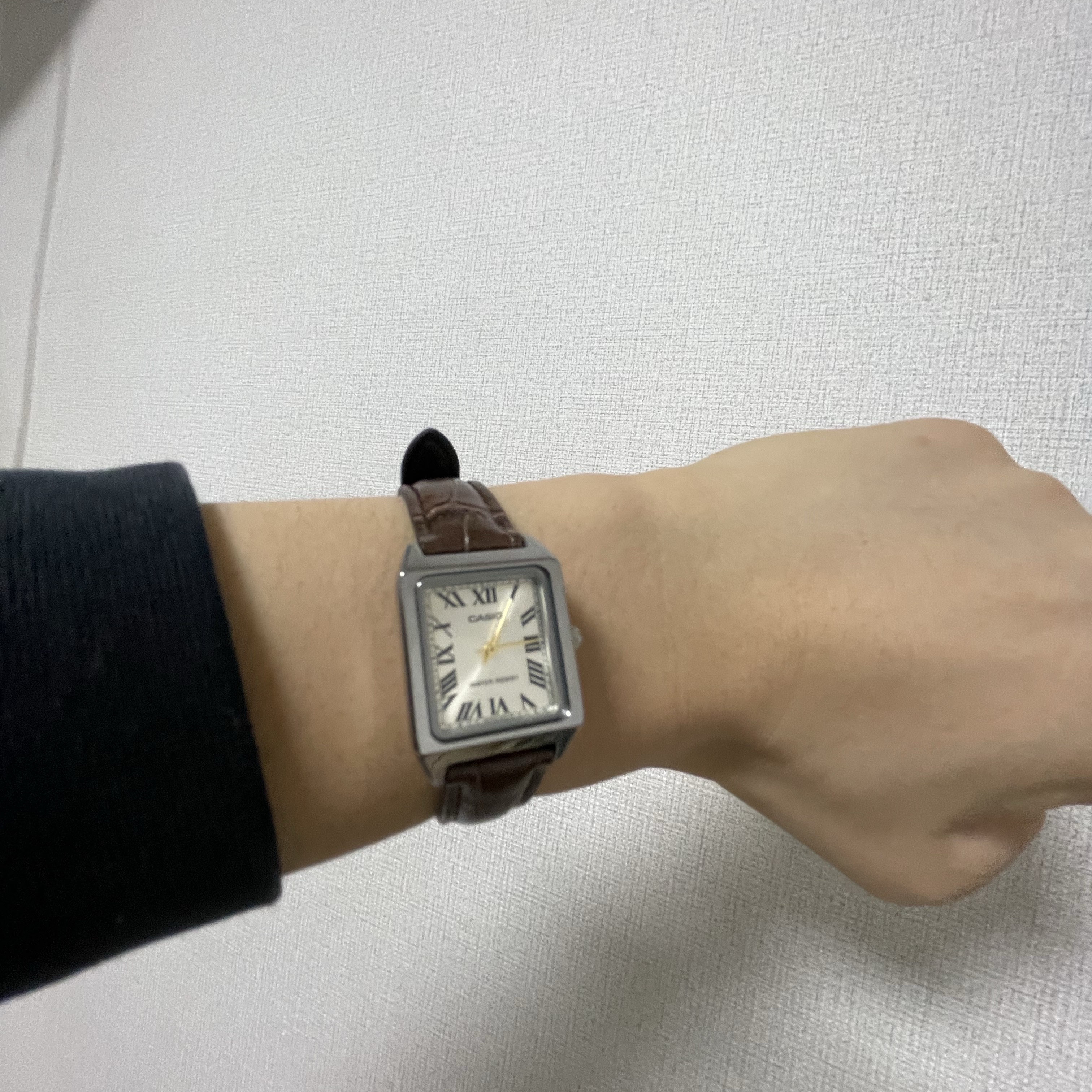Casio LTP-V007L-9B 착용 스타일