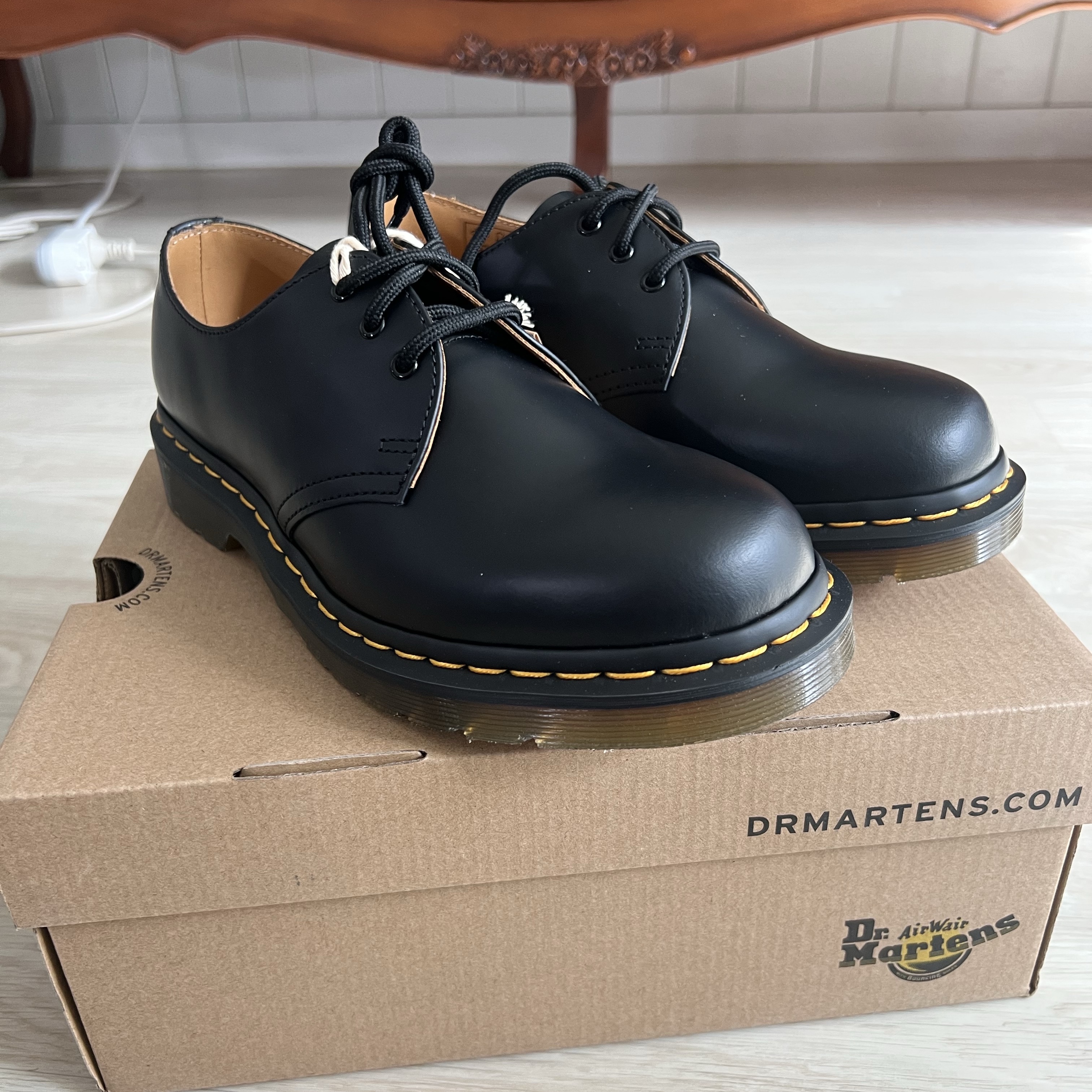 Dr. Martens 1461 Smooth Black 착용 스타일