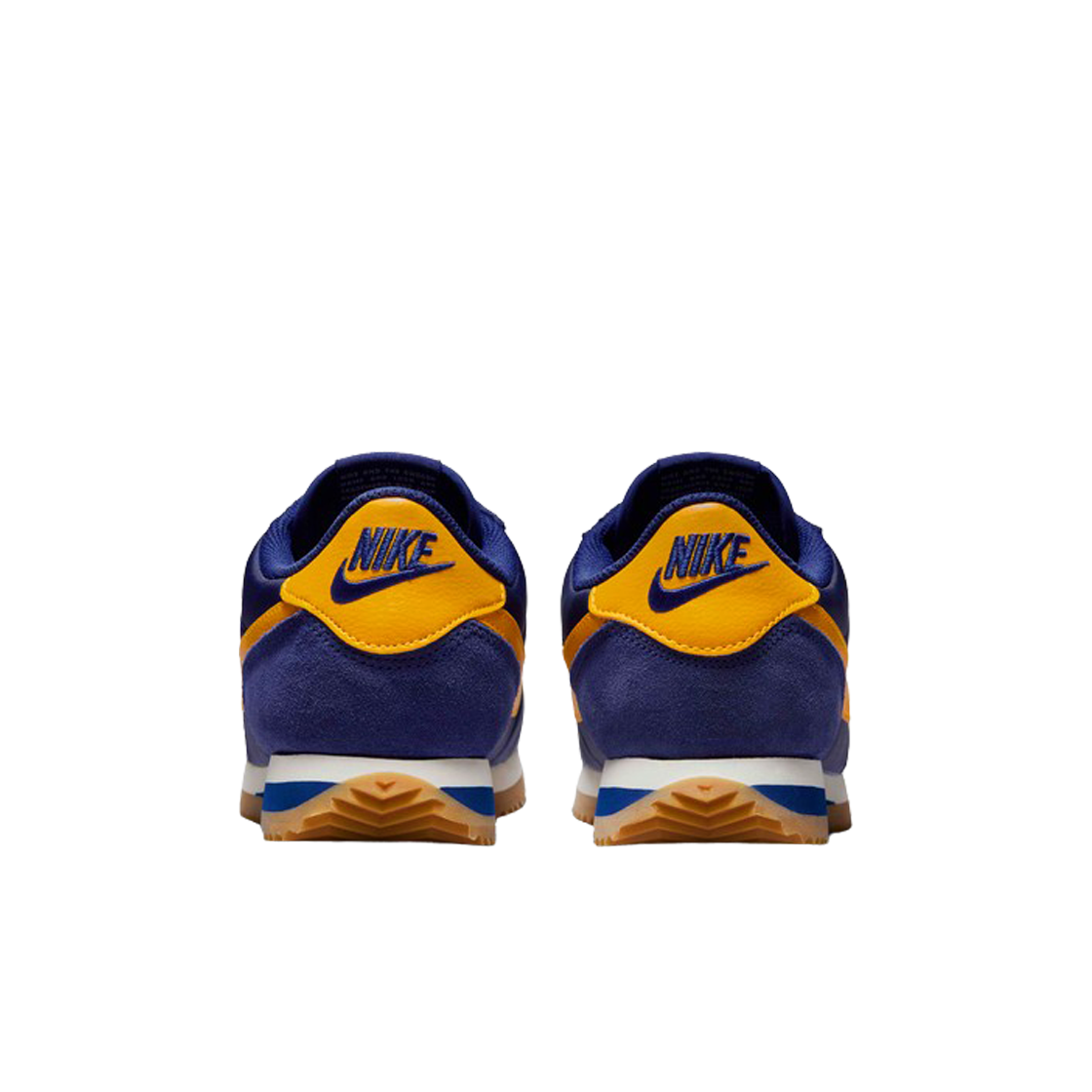 (W) 나이키 코르테즈 텍스타일 미드나잇 네이비 블루 보이드((W) Nike Cortez Textile Midnight Navy Blue Void) - 3